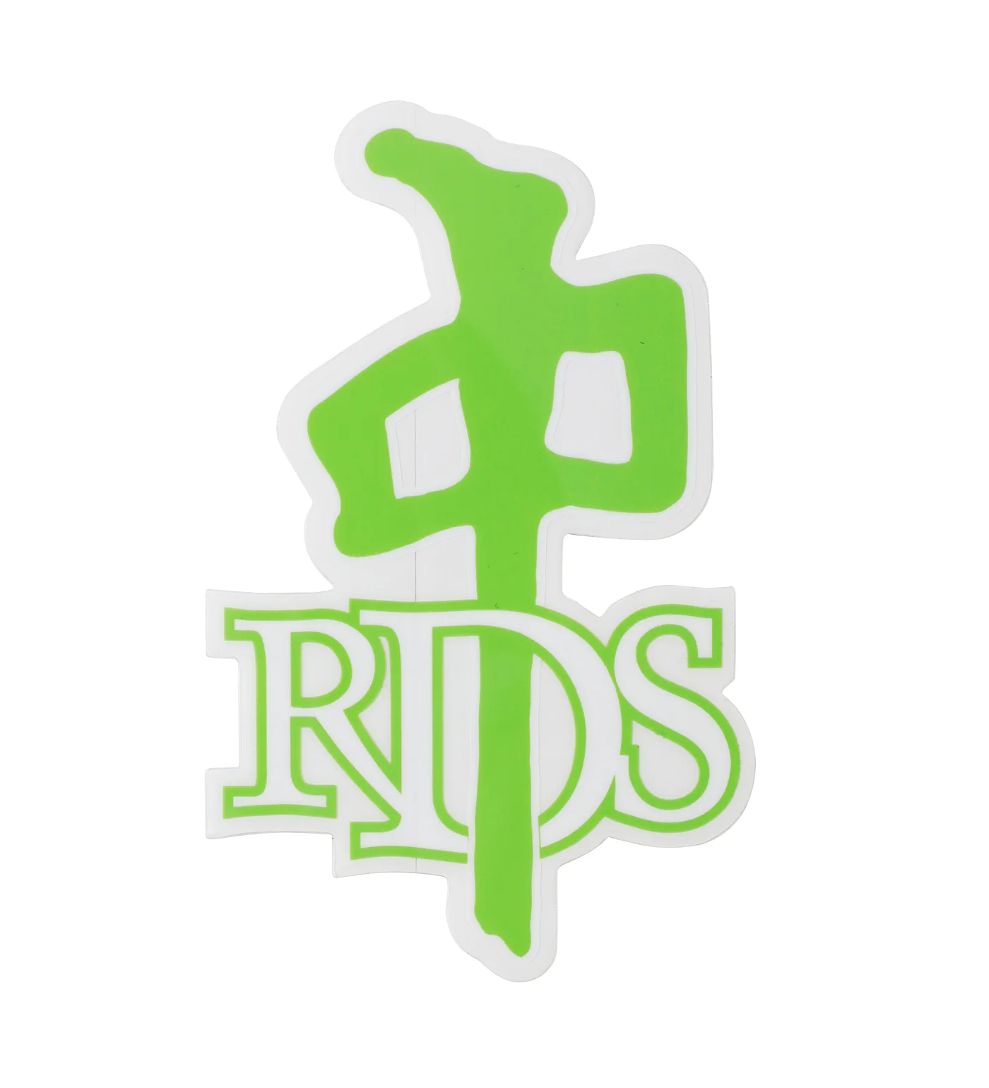 O.G. Logo Small, Green/White