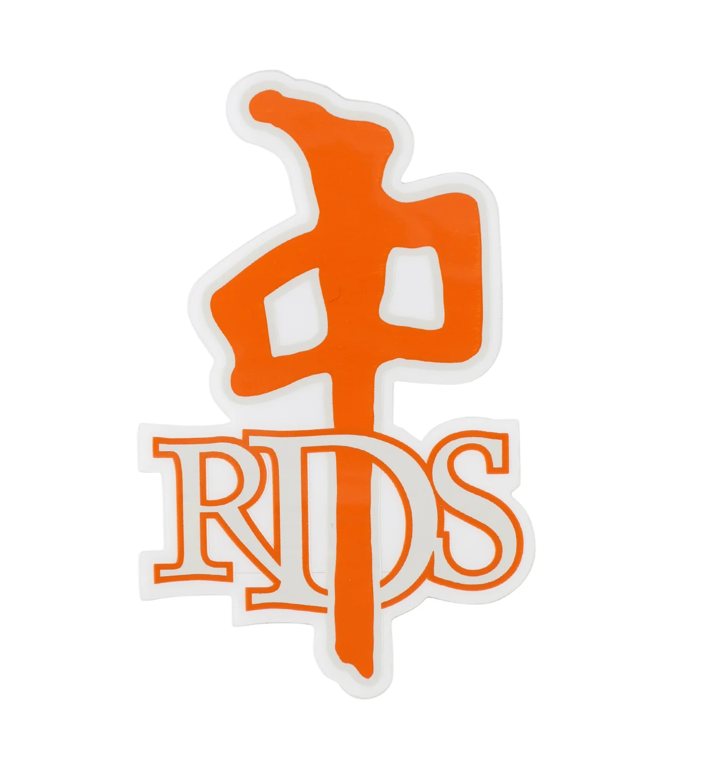 O.G. Logo Small, Orange/Light Grey