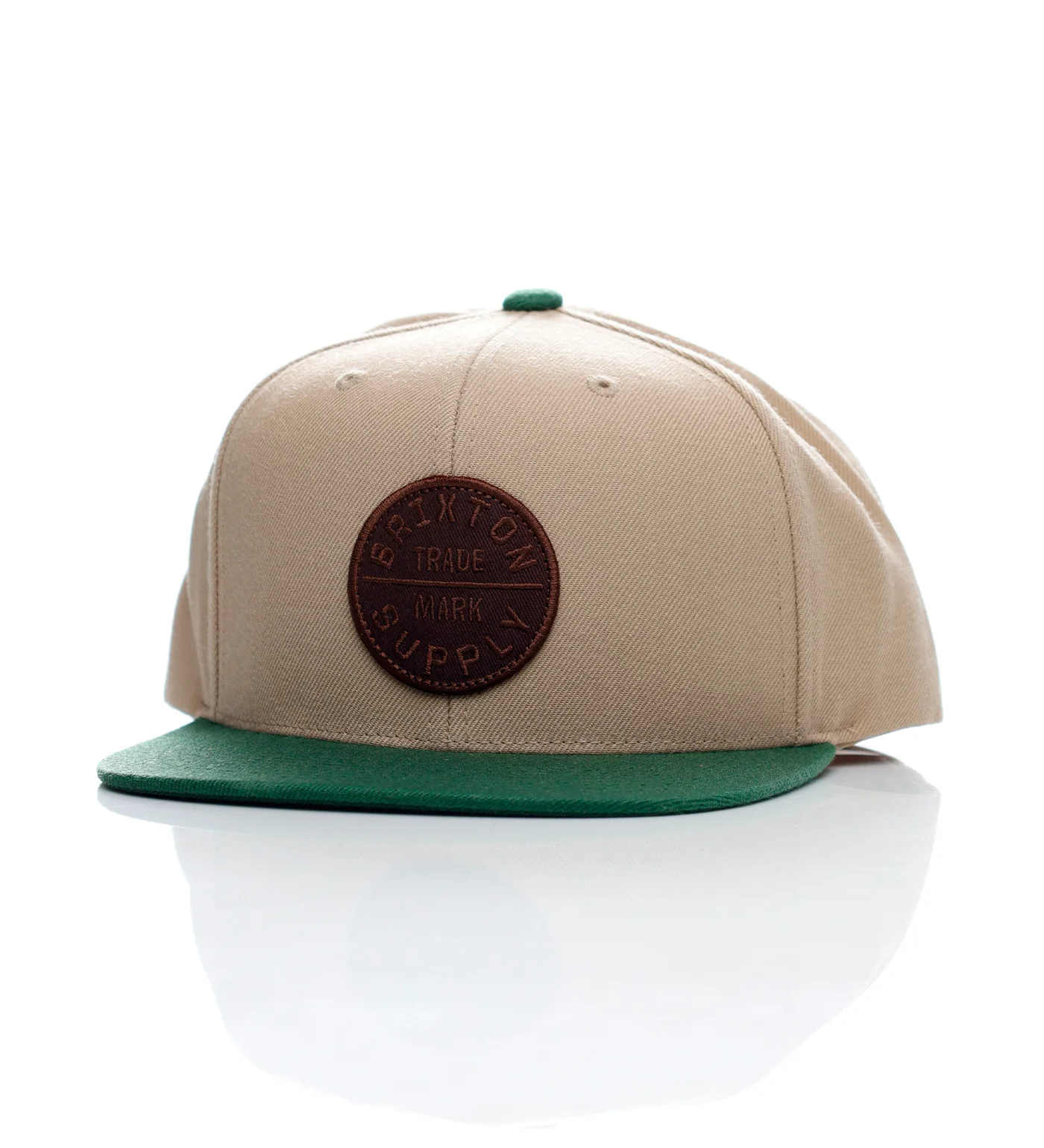 Oath III Snapback, Khaki/Primal Green