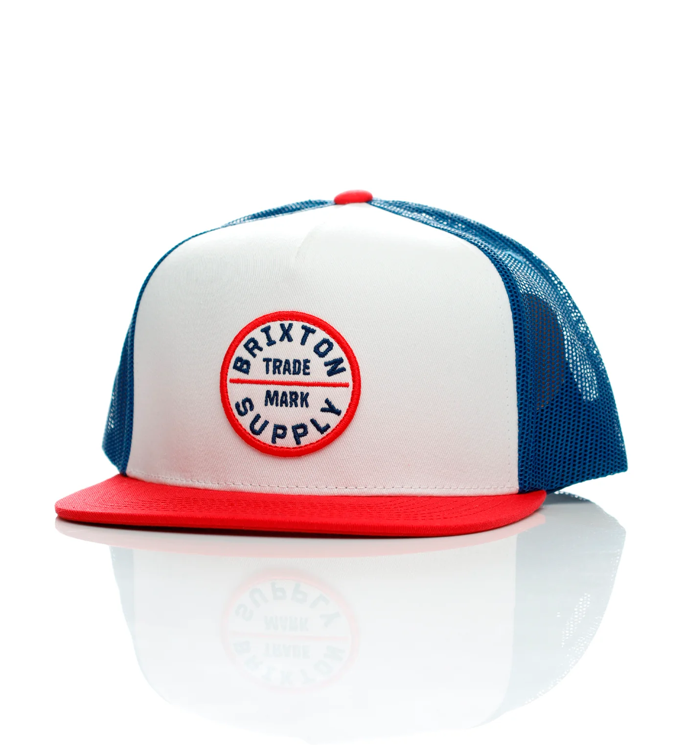 Oath Trucker, White/Midnight Blue/Adrenaline