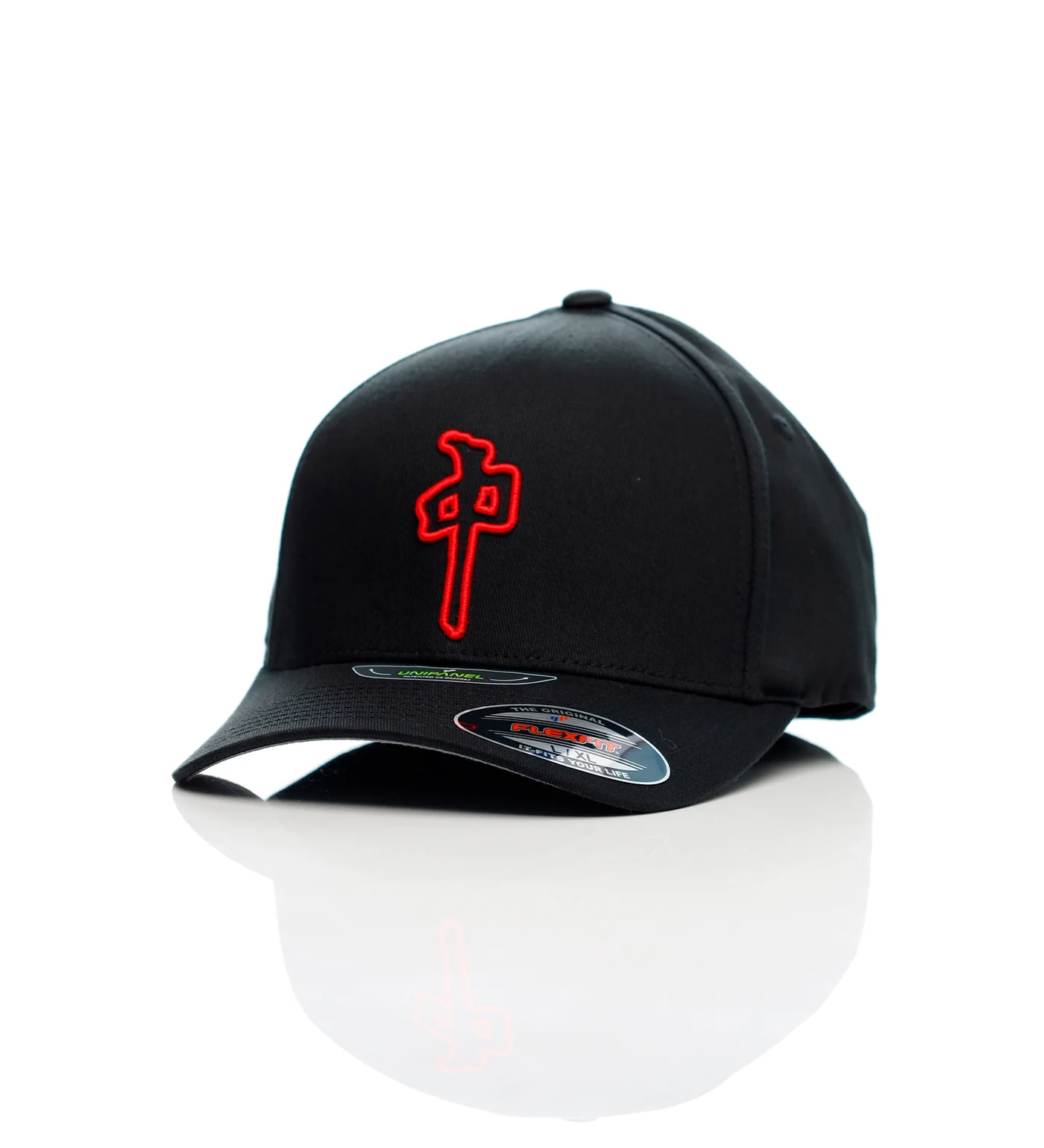 OG Chung Puffy Outline, Black/Red