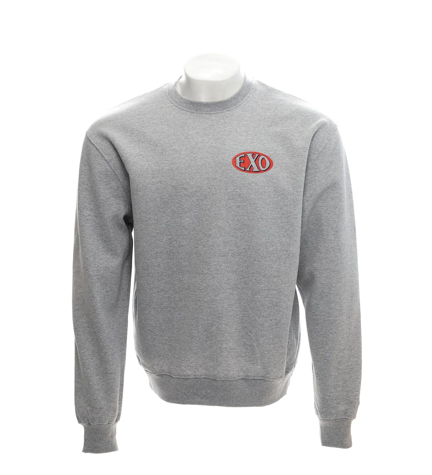 OG Logo Crew, Athletic Heather