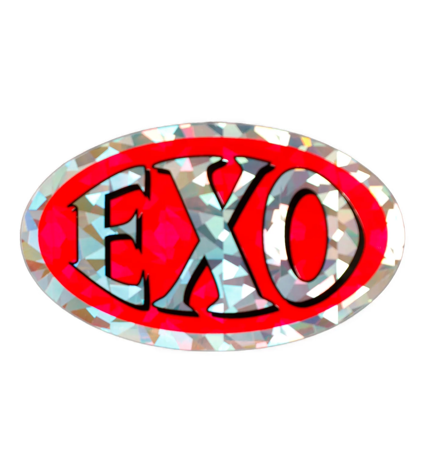 OG Logo Medium(J), Red/Holographic