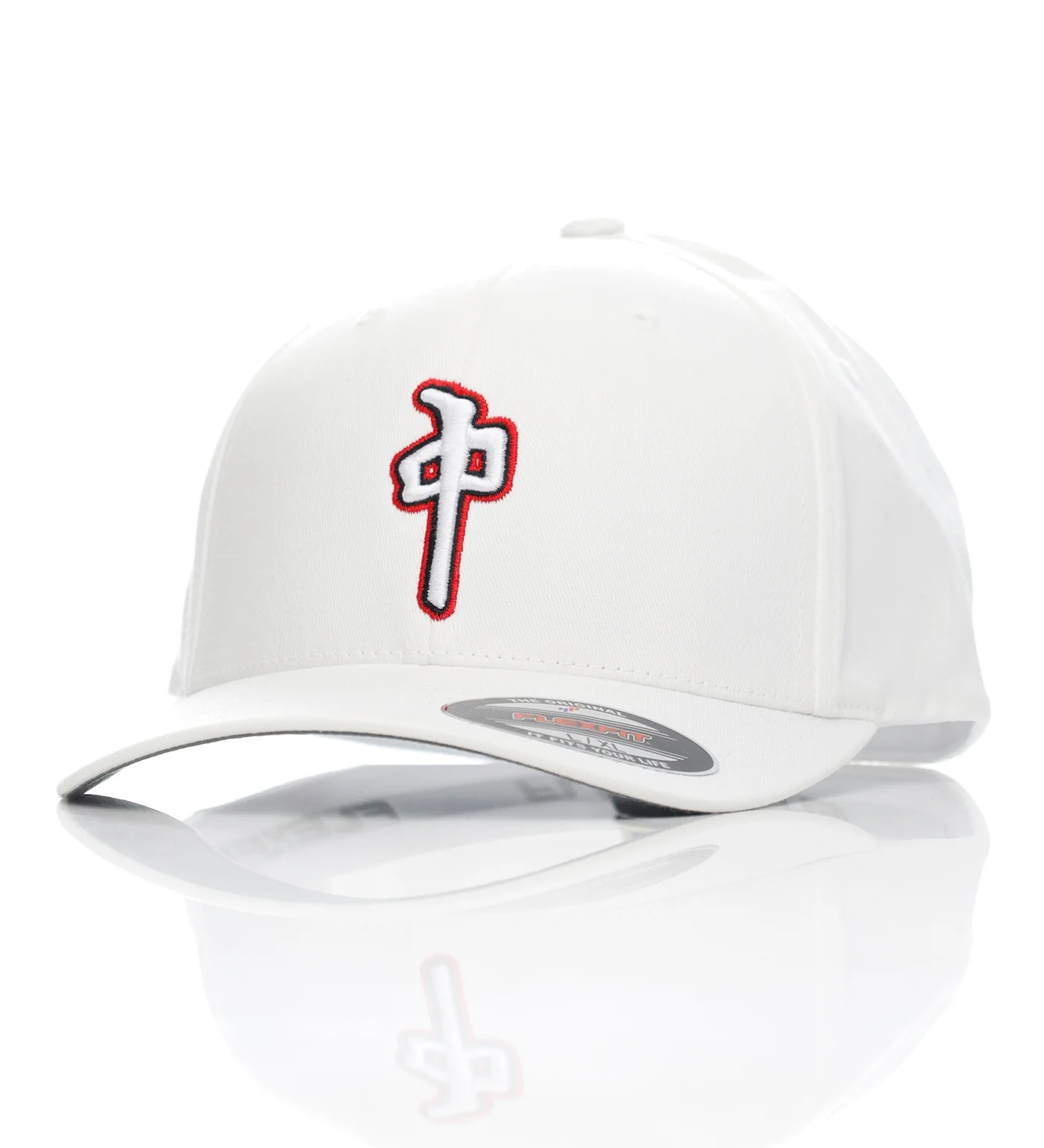 OG Puffy Grande, White/Red