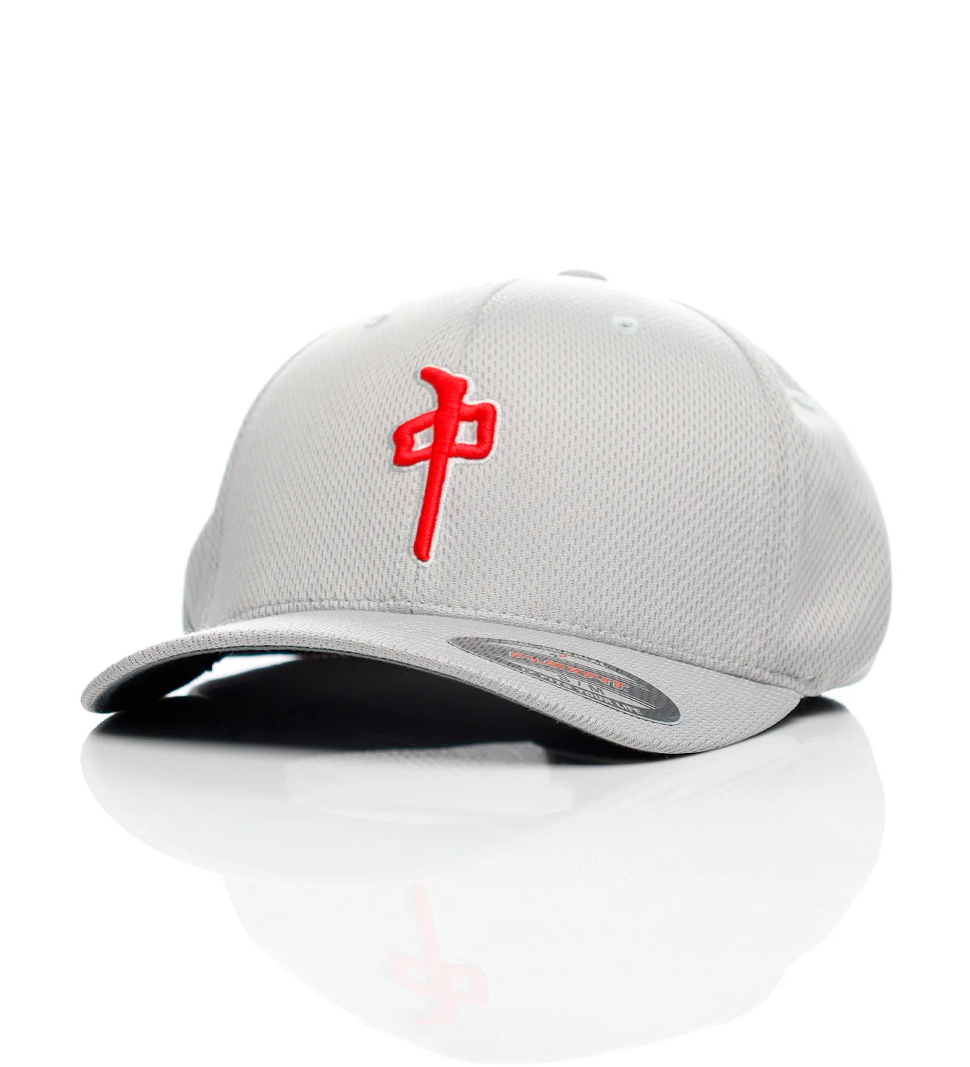 OG Puffy Mock Mesh, Grey/Red