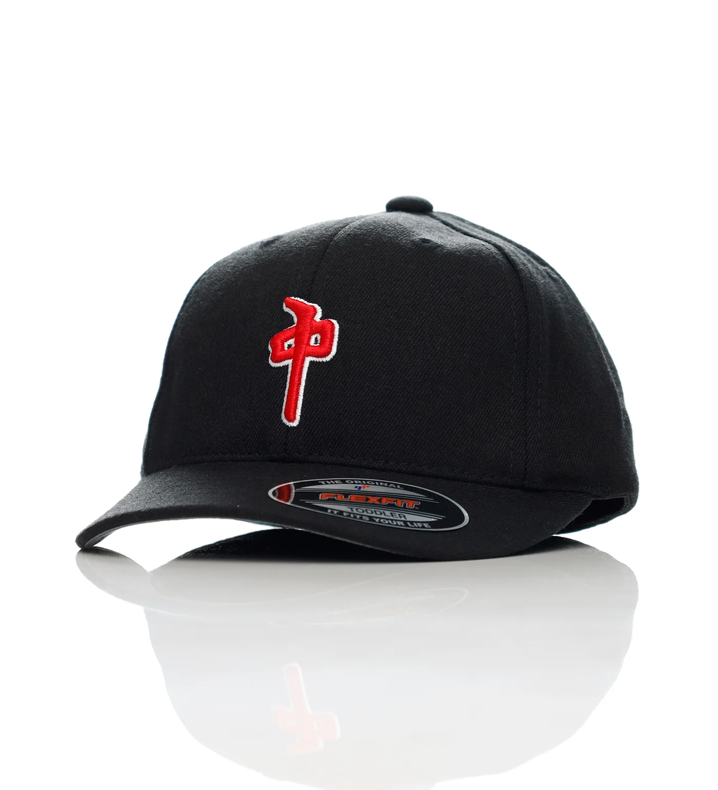 OG Puffy Toddler, Black/Red