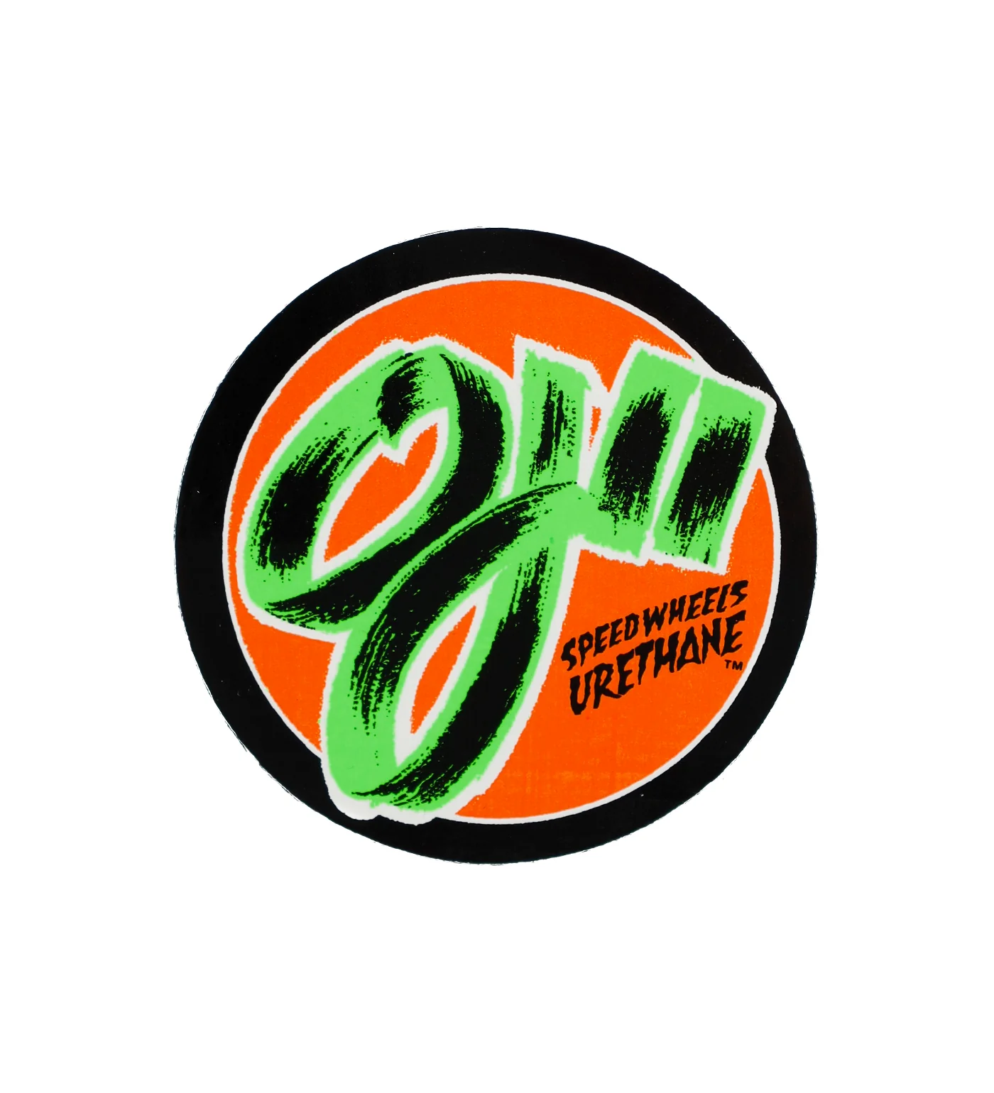 OJ 2 Speed Wheels, Orange Black