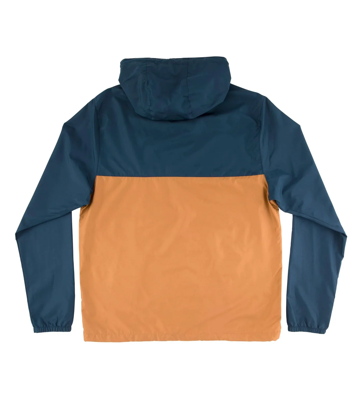 Opus Dot Chest Windbreaker, Classic Navy/Saddle - Image 2