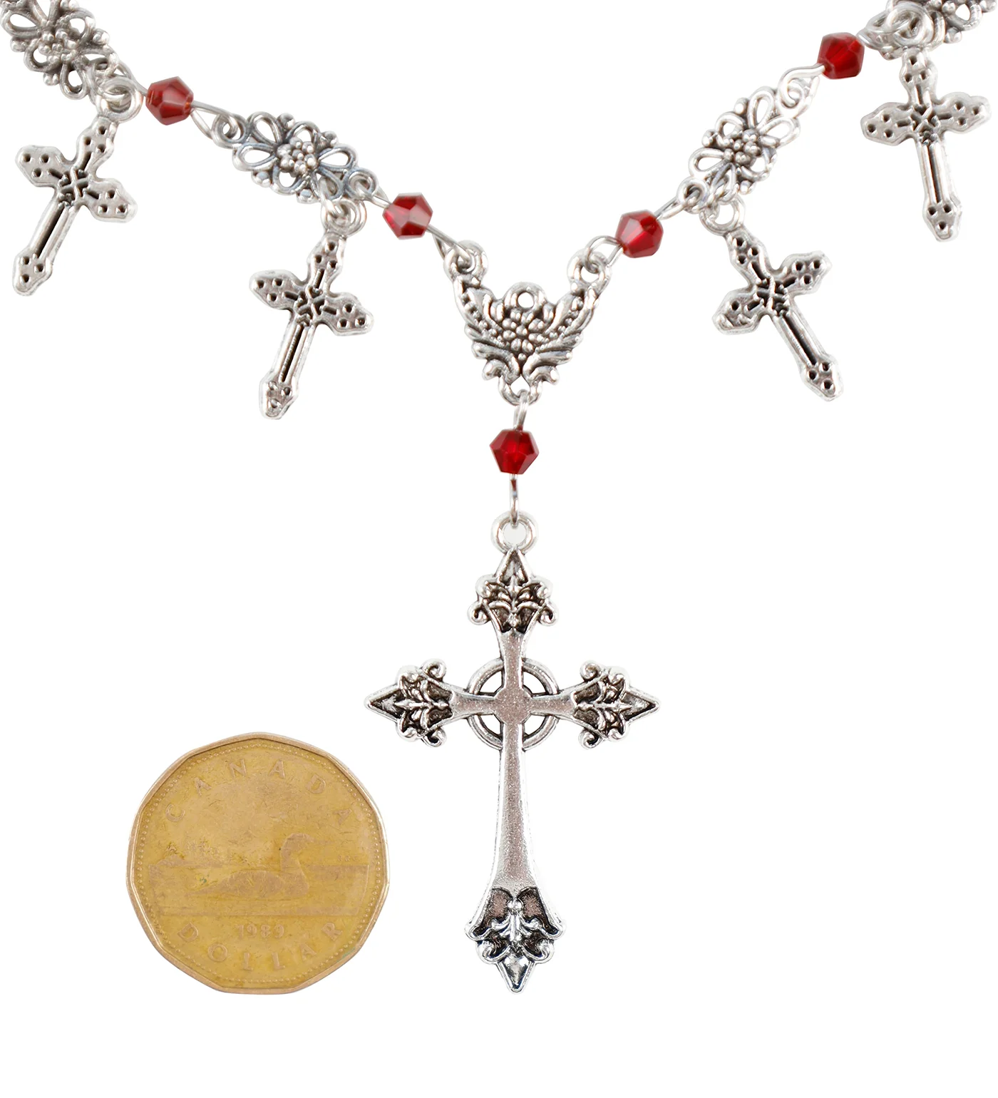 Ornemental Cross, Silver(2A) - Image 2