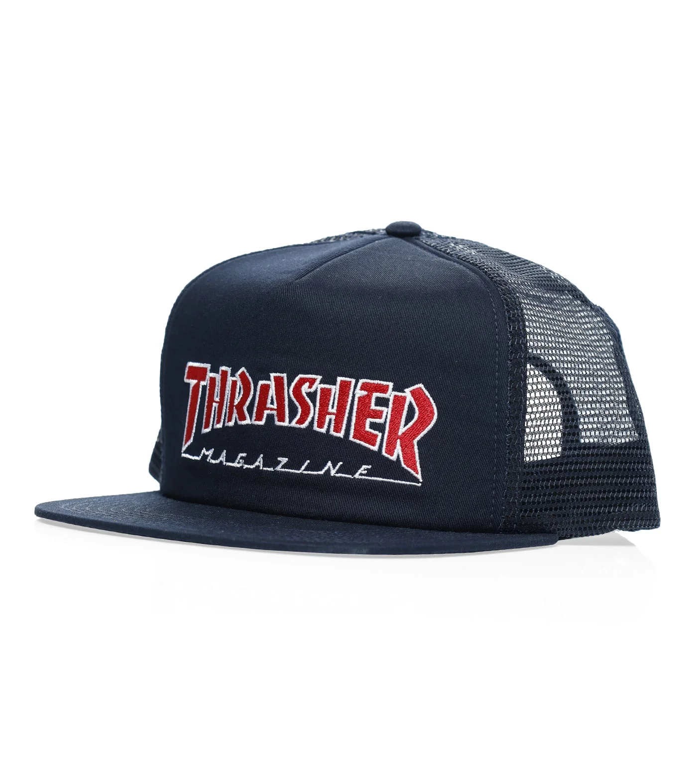 Outlined Emb. Mesh, Navy
