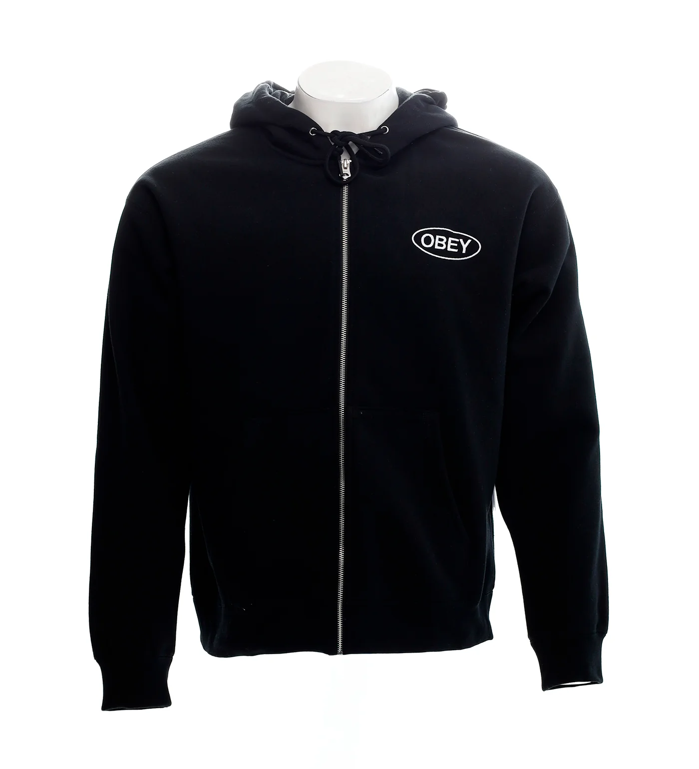Oval Zip, Black
