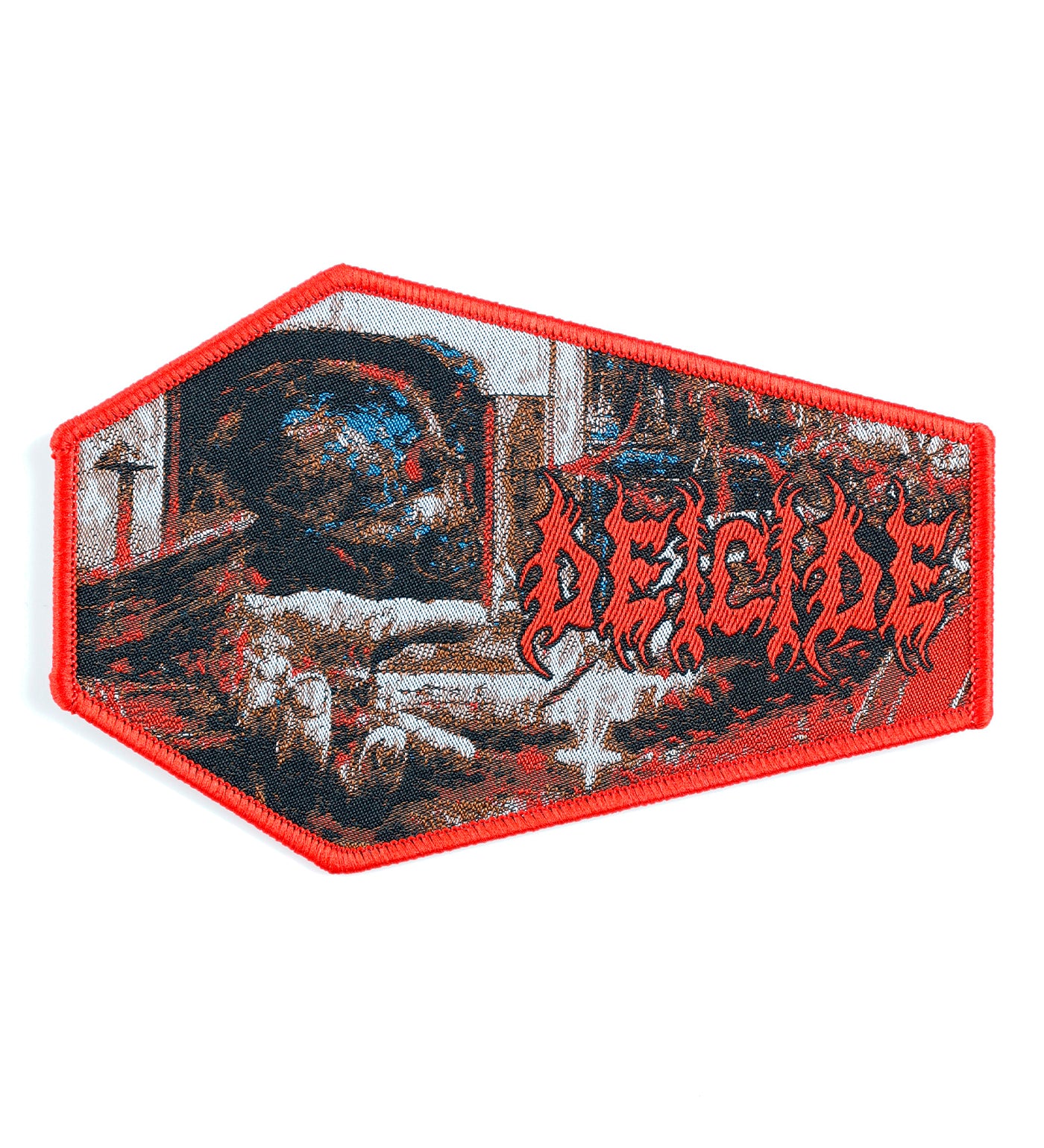 Overtures Of Blasphemy, Red Border