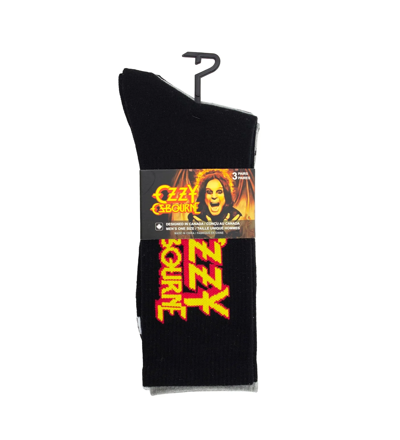 Ozzy 3 Pack Crew, Black - Image 5