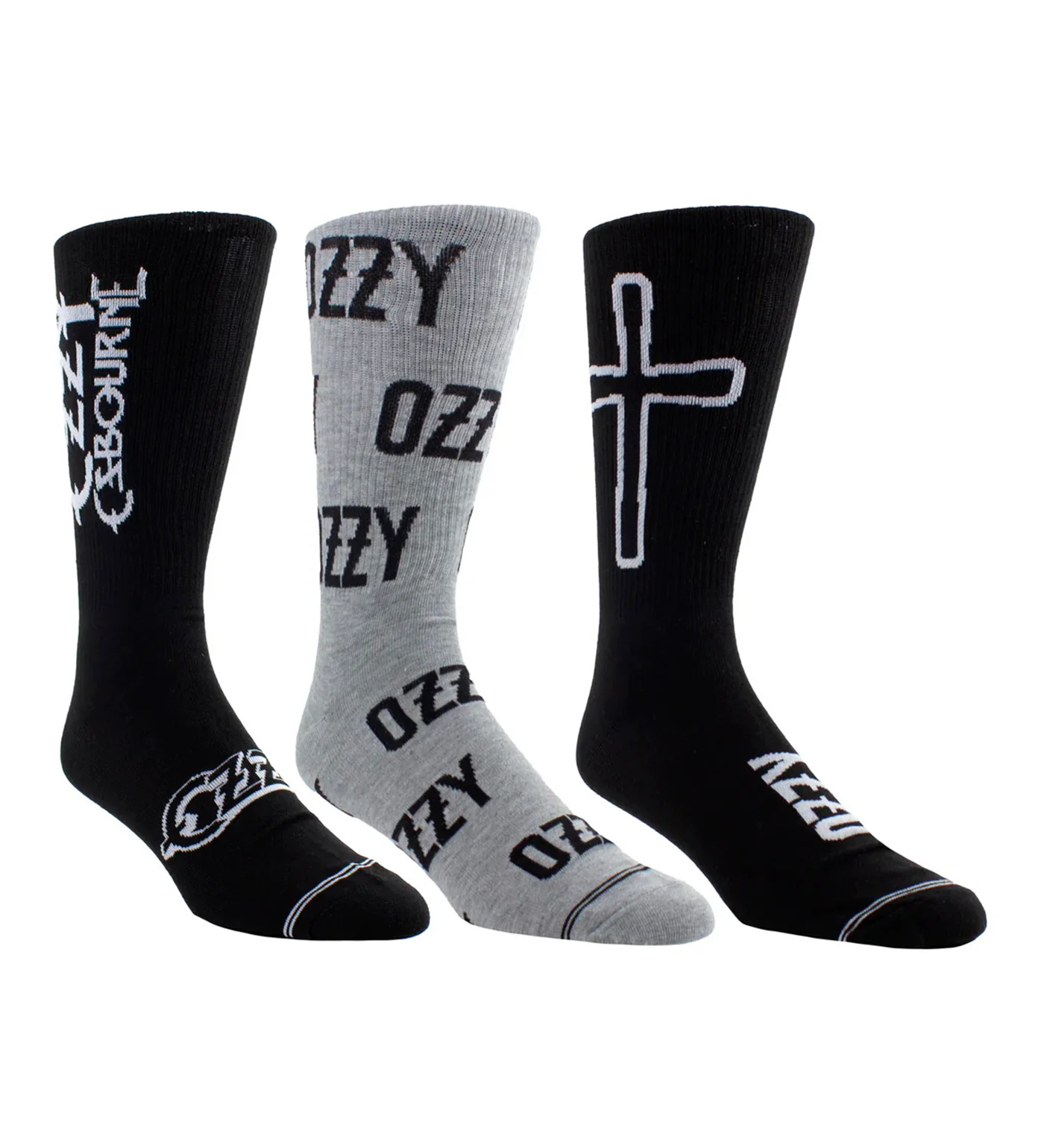 Ozzy 3 Pair Socks-Guitar Tin - Image 2