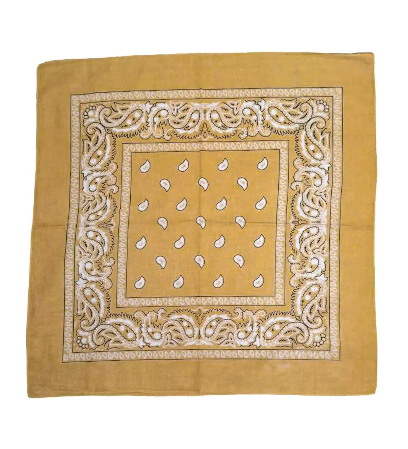 Paisley Bandana, Beige