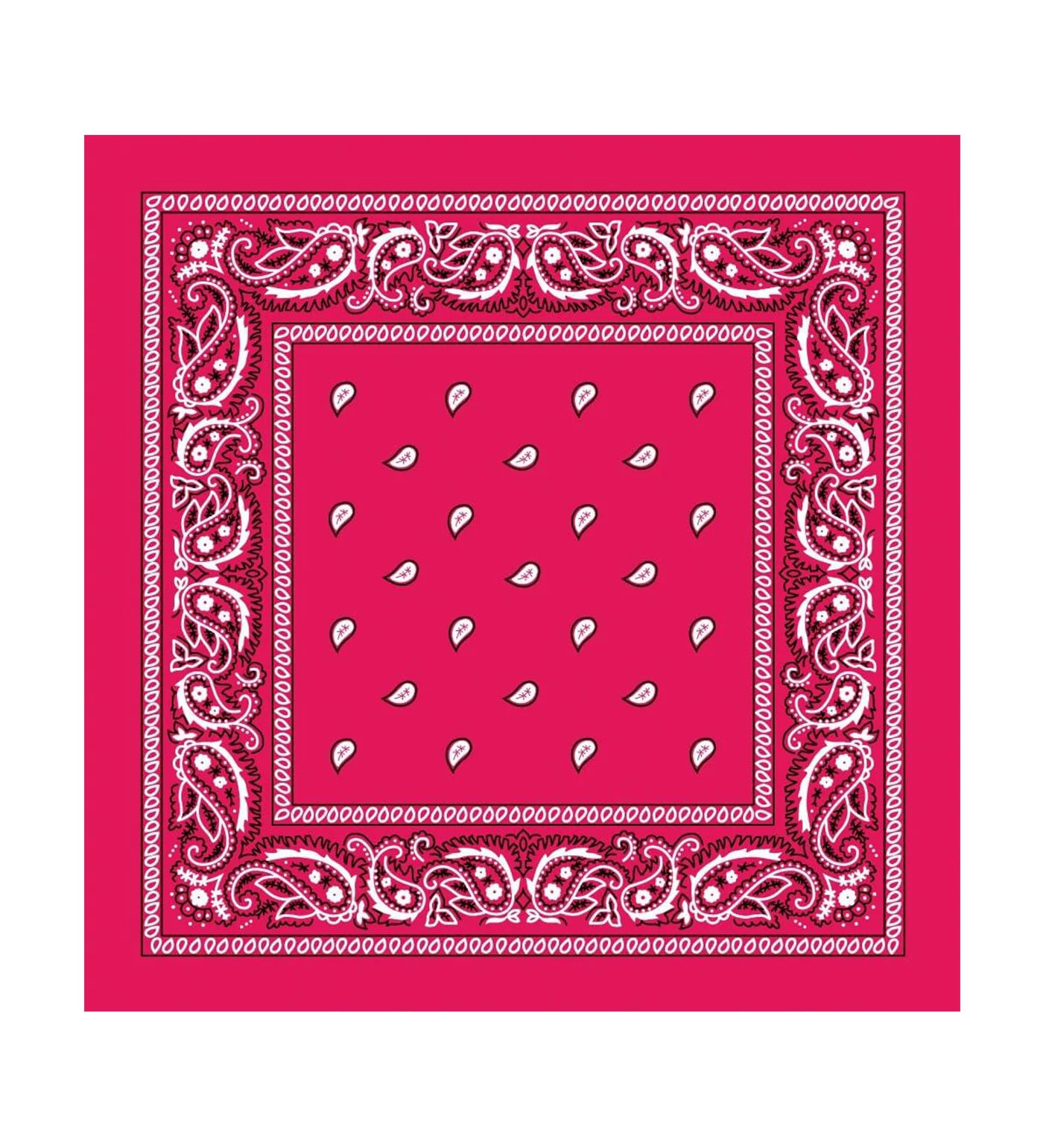 Paisley Bandana, Pink