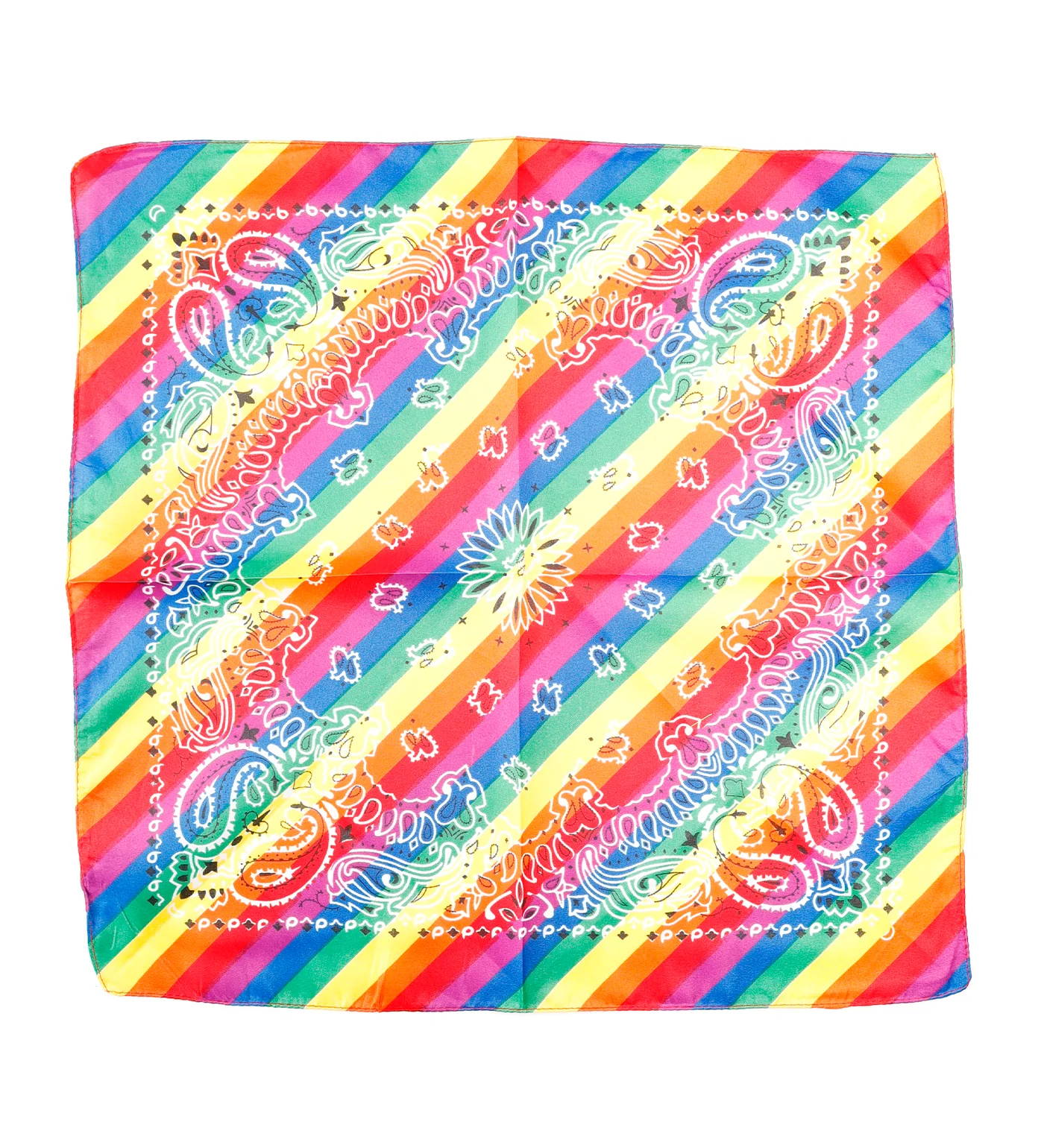 Paisley Bandana, Rainbow