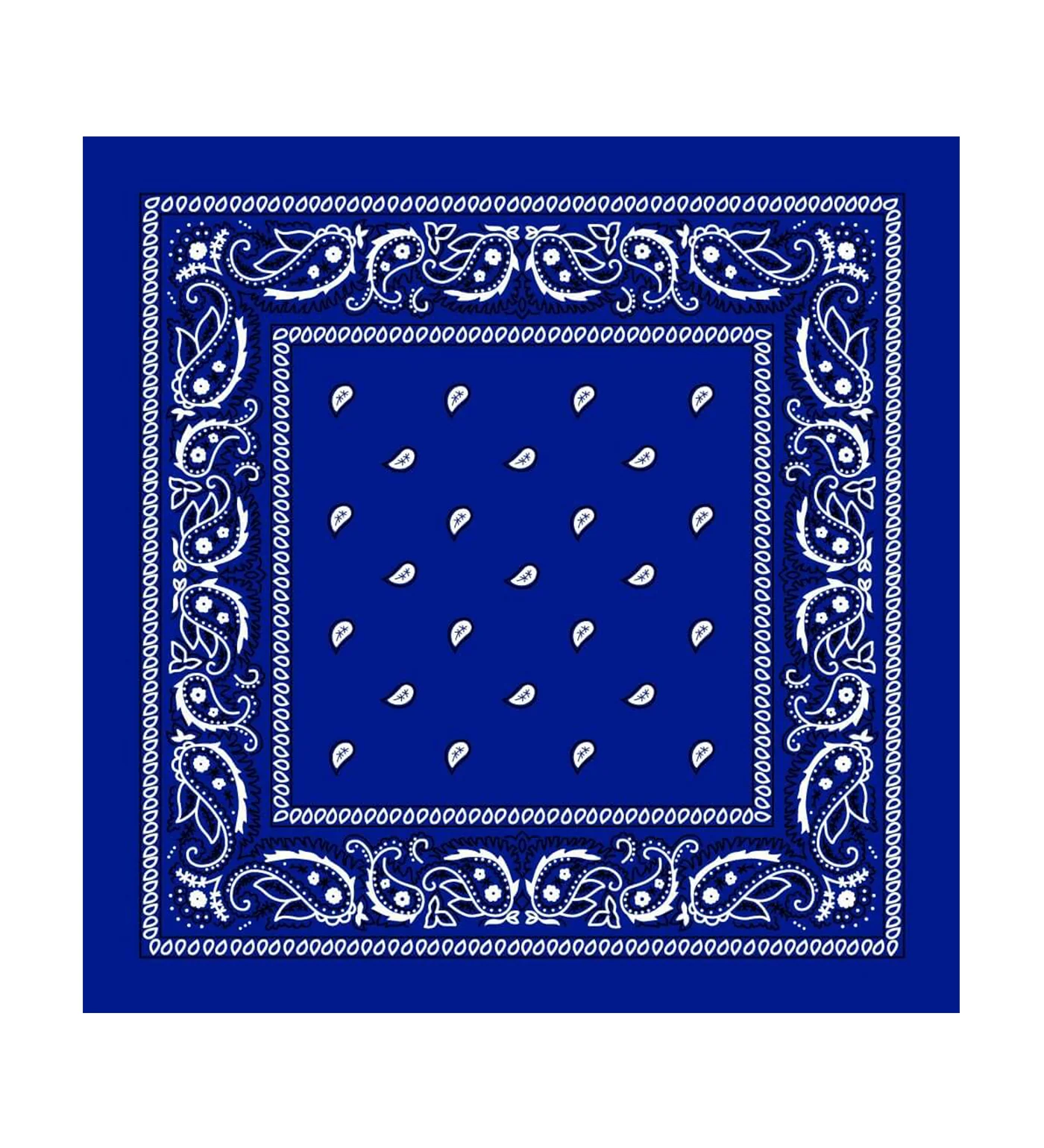 Paisley Bandana, Sapphire