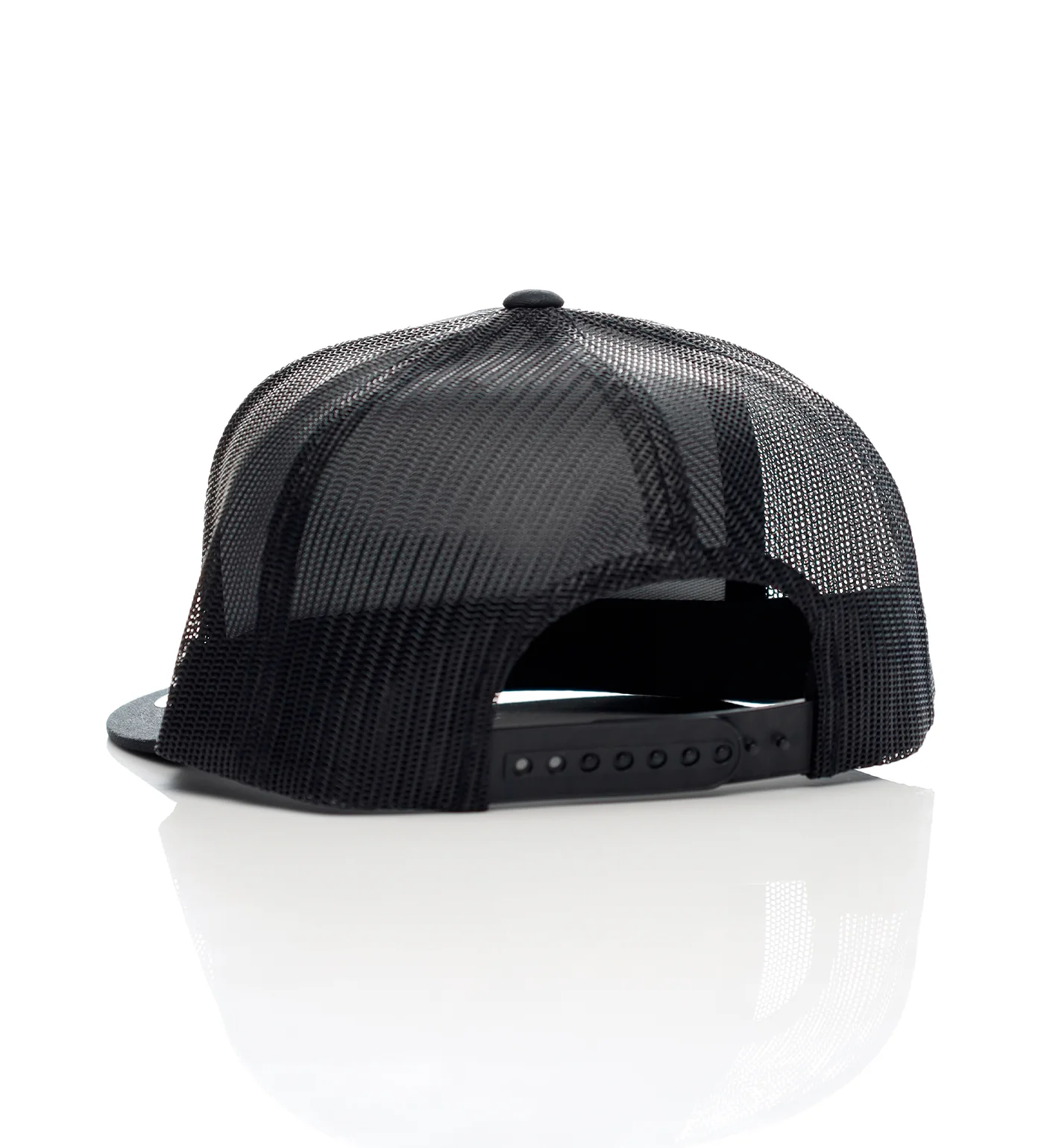 Party Crest Gray Trucker, Black/Black - Image 2