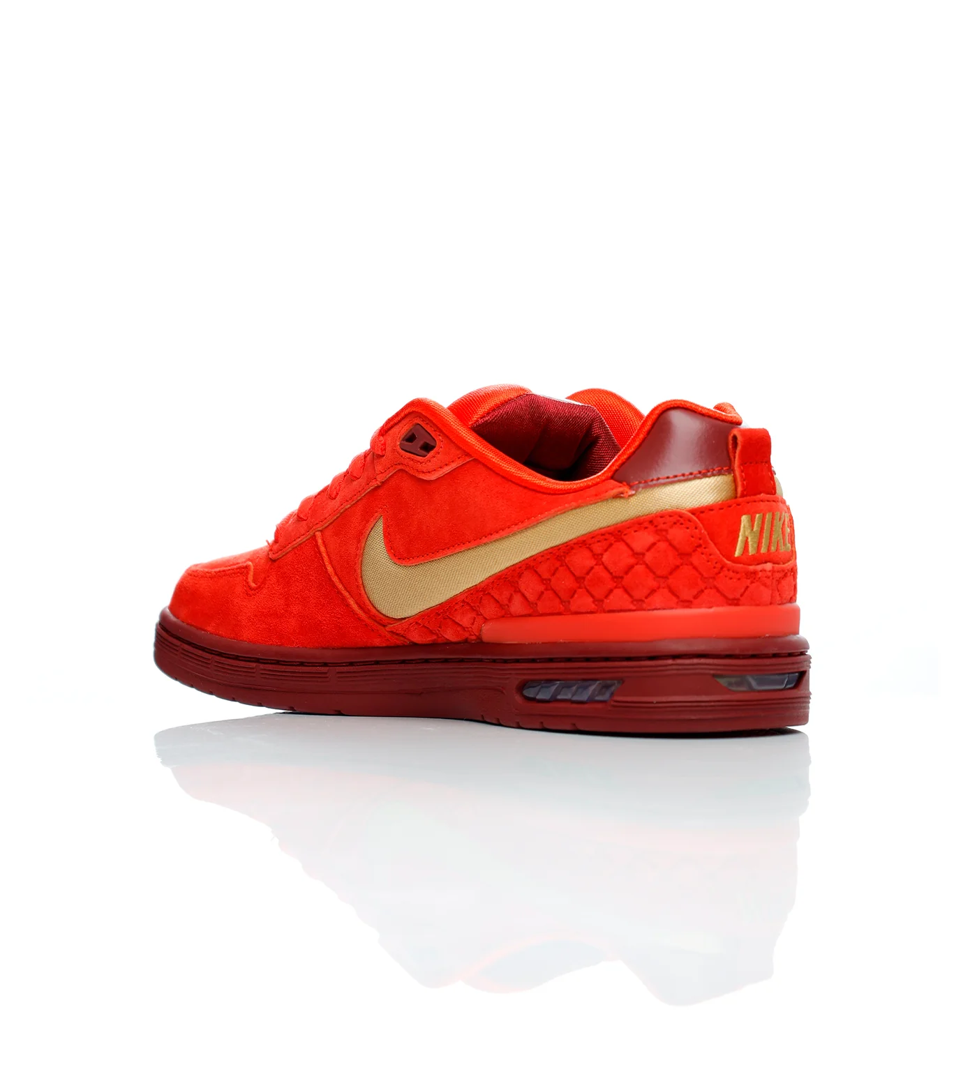 Paul Rodriguez Zoom Air Low QS, Habanero Red/Club Gold/Team Red - Image 3