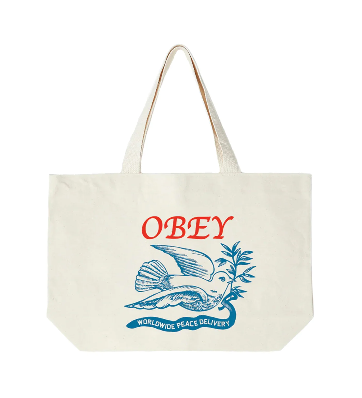 Peace Delivery Dove Tote , Natural