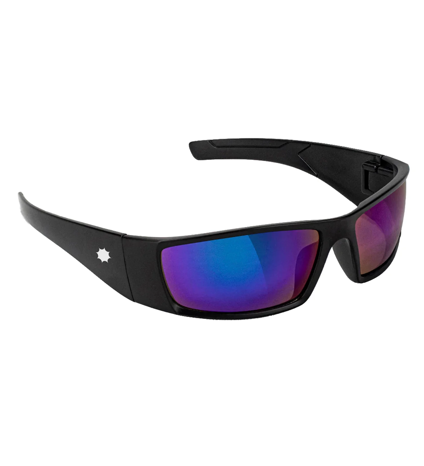 Peet Polarized, Black/Blue Mirror