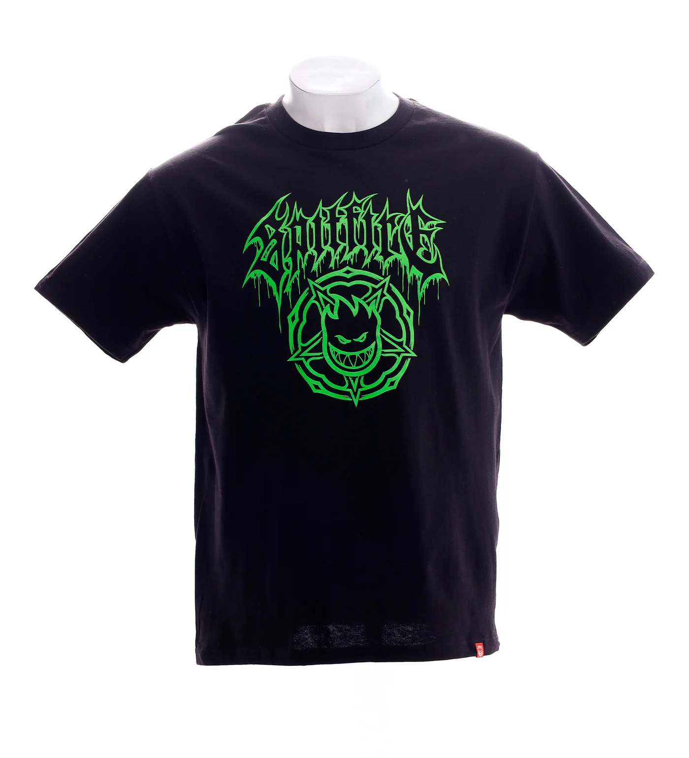 Pentagram Drip, Black/Green