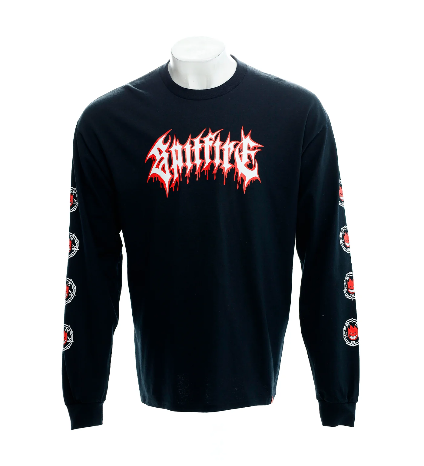 Pentagram Drip Sleeve Premium, Black/Red
