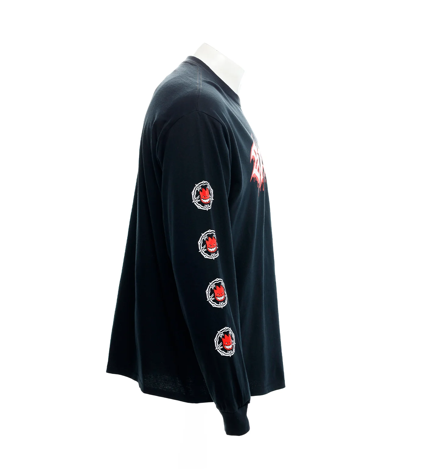 Pentagram Drip Sleeve Premium, Black/Red - Image 3