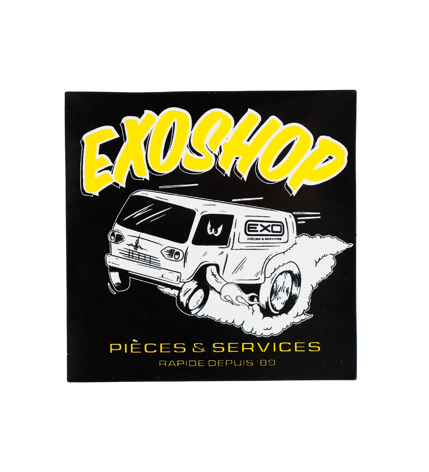 Pieces & Services Med, Black/Yellow (H)