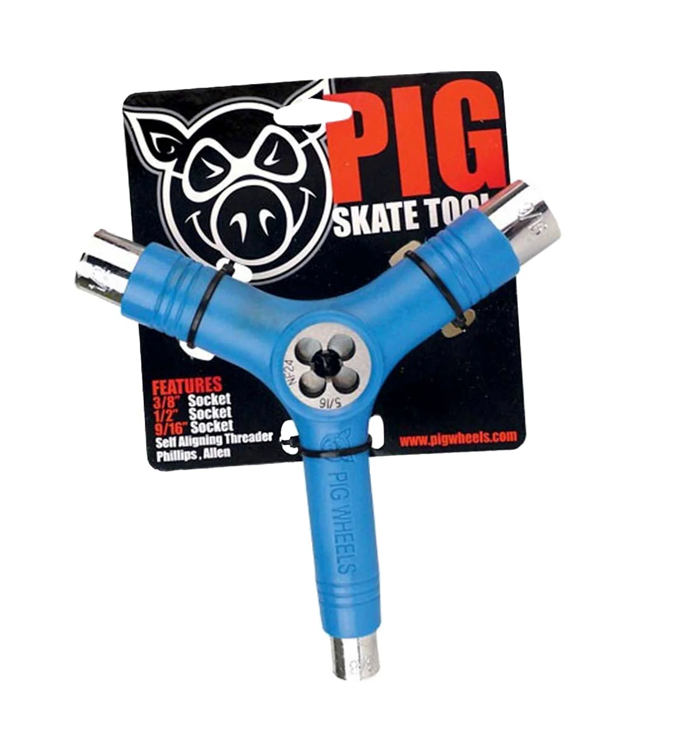 Tri-Socket Tool, Blue - Image 2