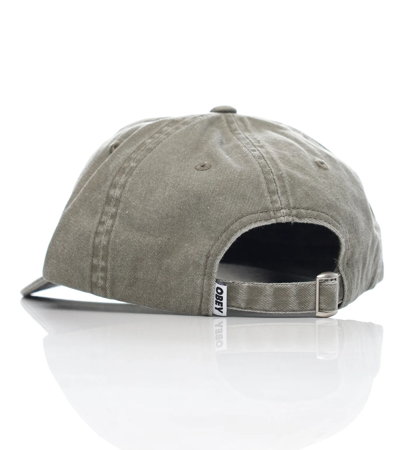 Pigment Bold 6 Panel Strapback, Pigment Olive - Image 2