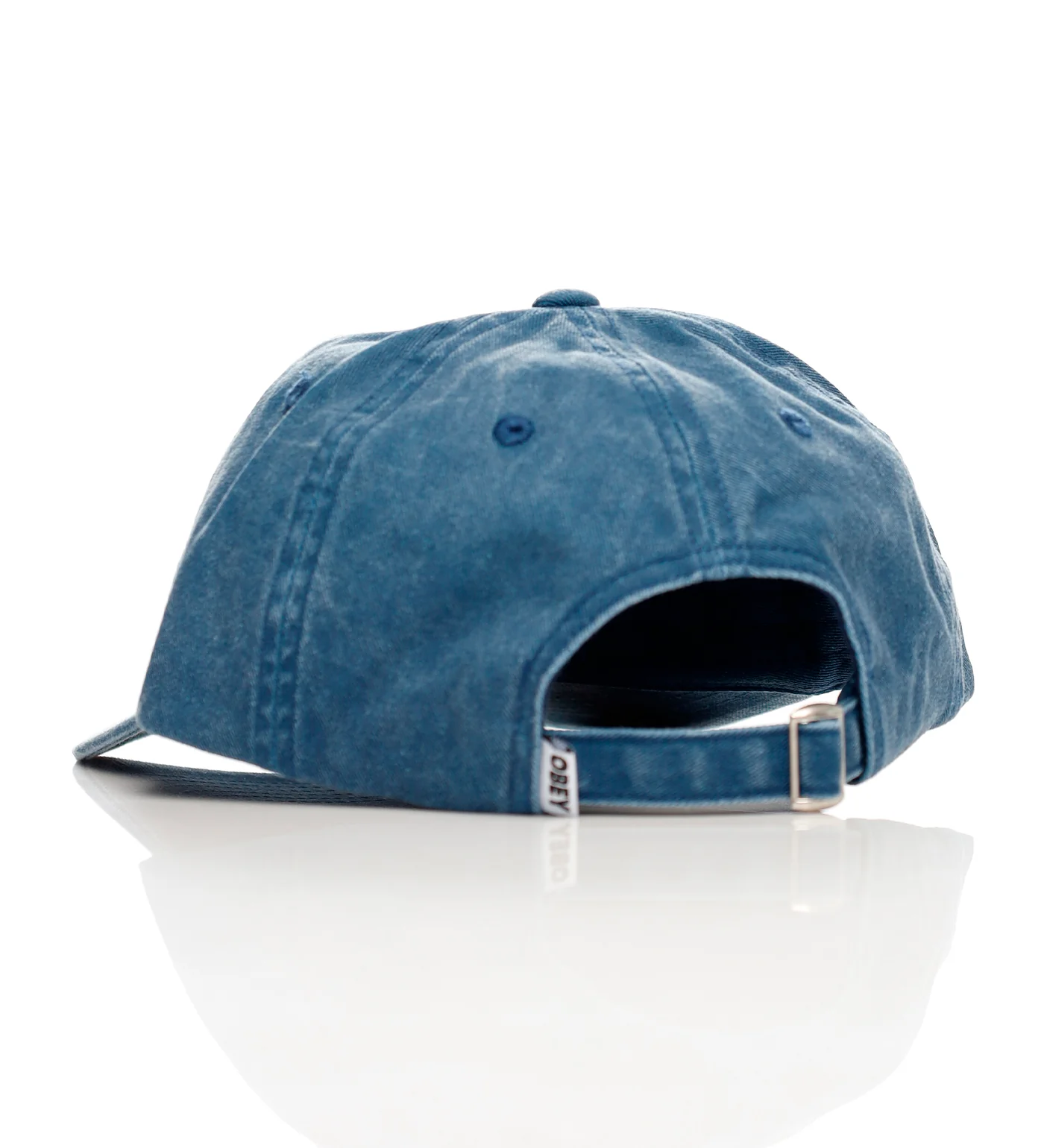 Pigment Bold 6 Panel Strapback, Pigment Navy - Image 2