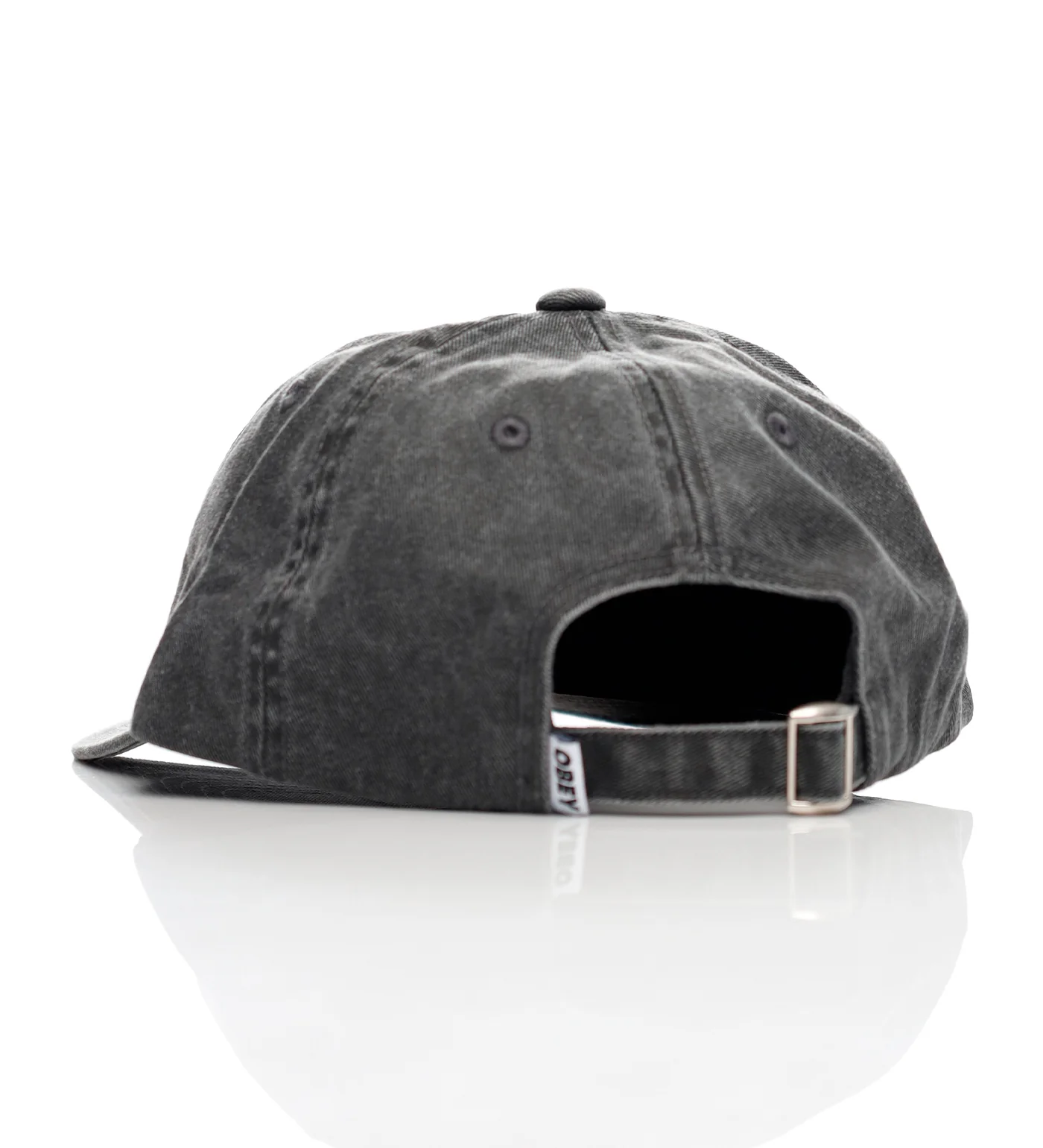 Pigment Slanted 6 panel, Pigment Black - Image 2