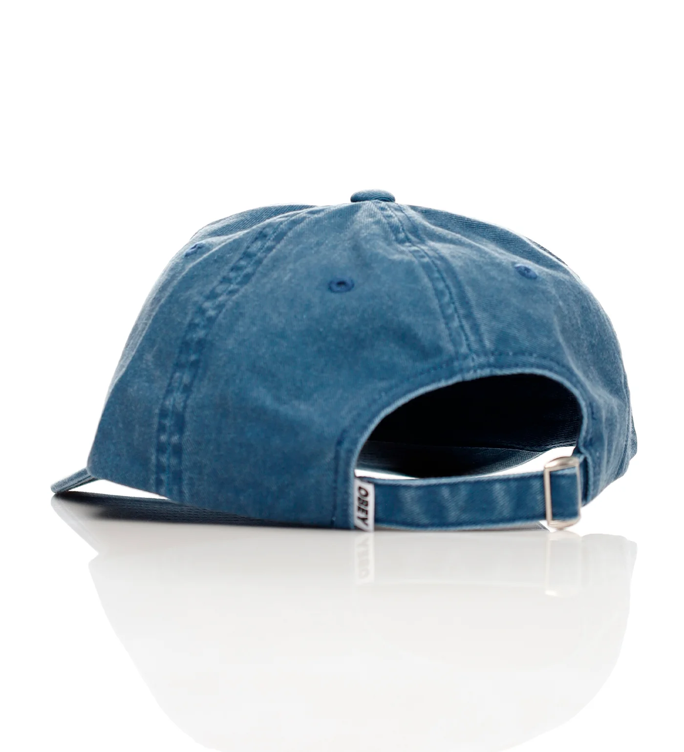 Pigment Slanted 6 panel, Pigment Navy - Image 2