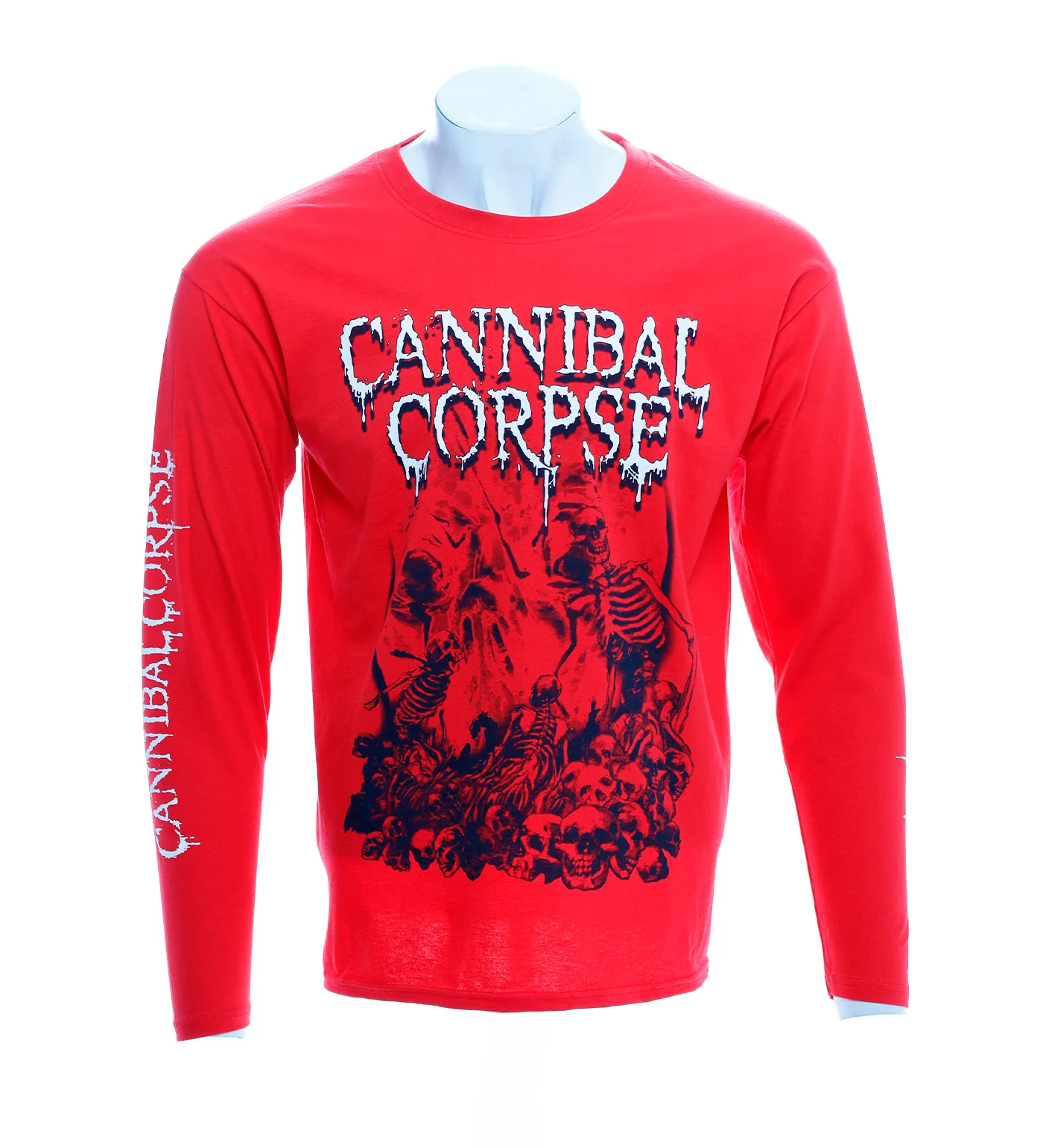 Pile Of Skulls L/S, Red