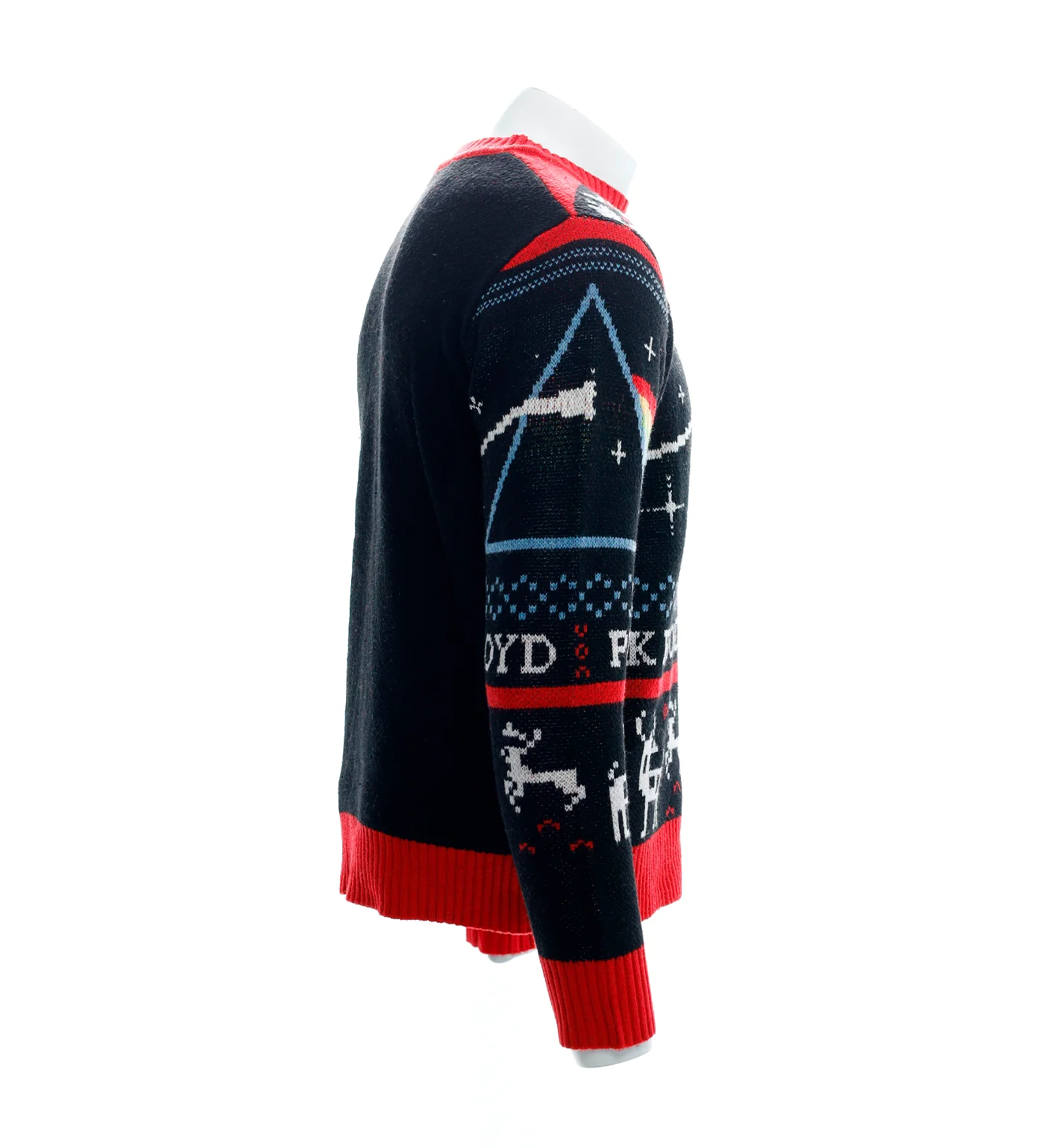 Pink Floyd Ugly Xmas Sweater, Black - Image 3
