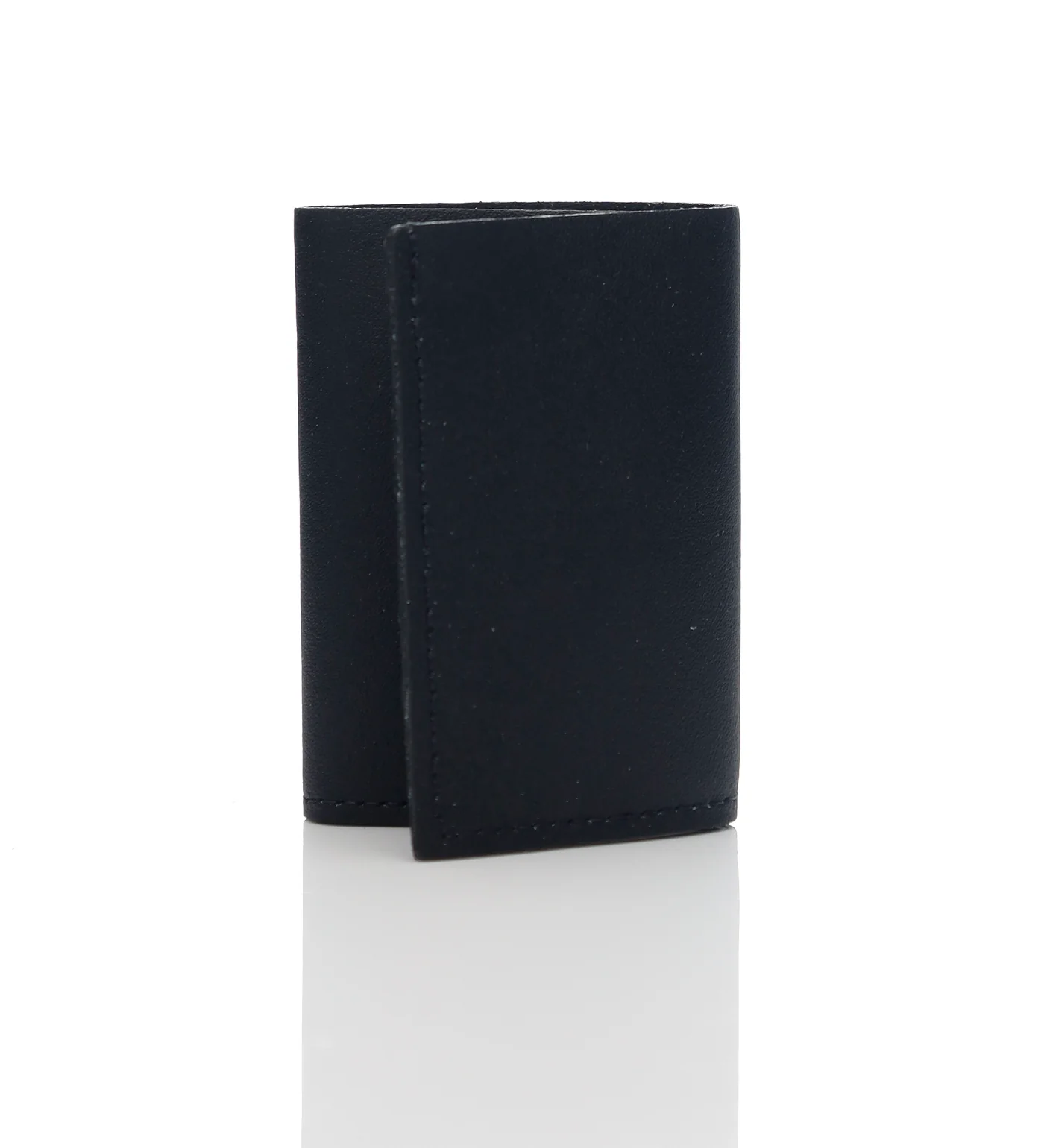 Plain Tri-fold Wallet TF301-23, Black