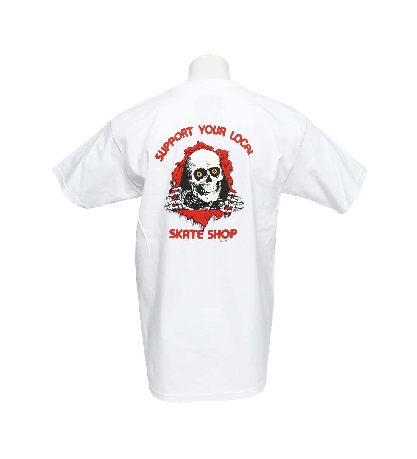 Support Your Local Skateshop, White - Image 2
