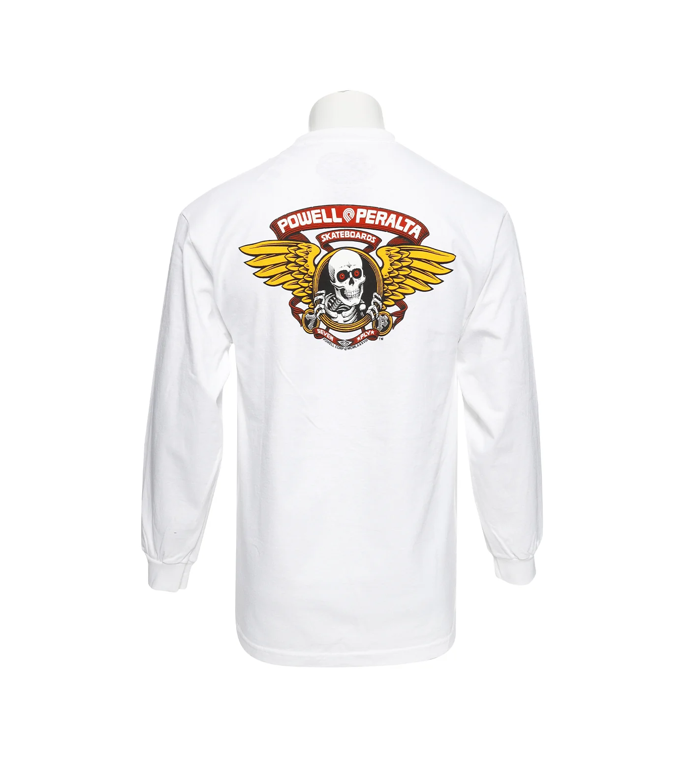 Winged Ripper L/S, White - Image 2