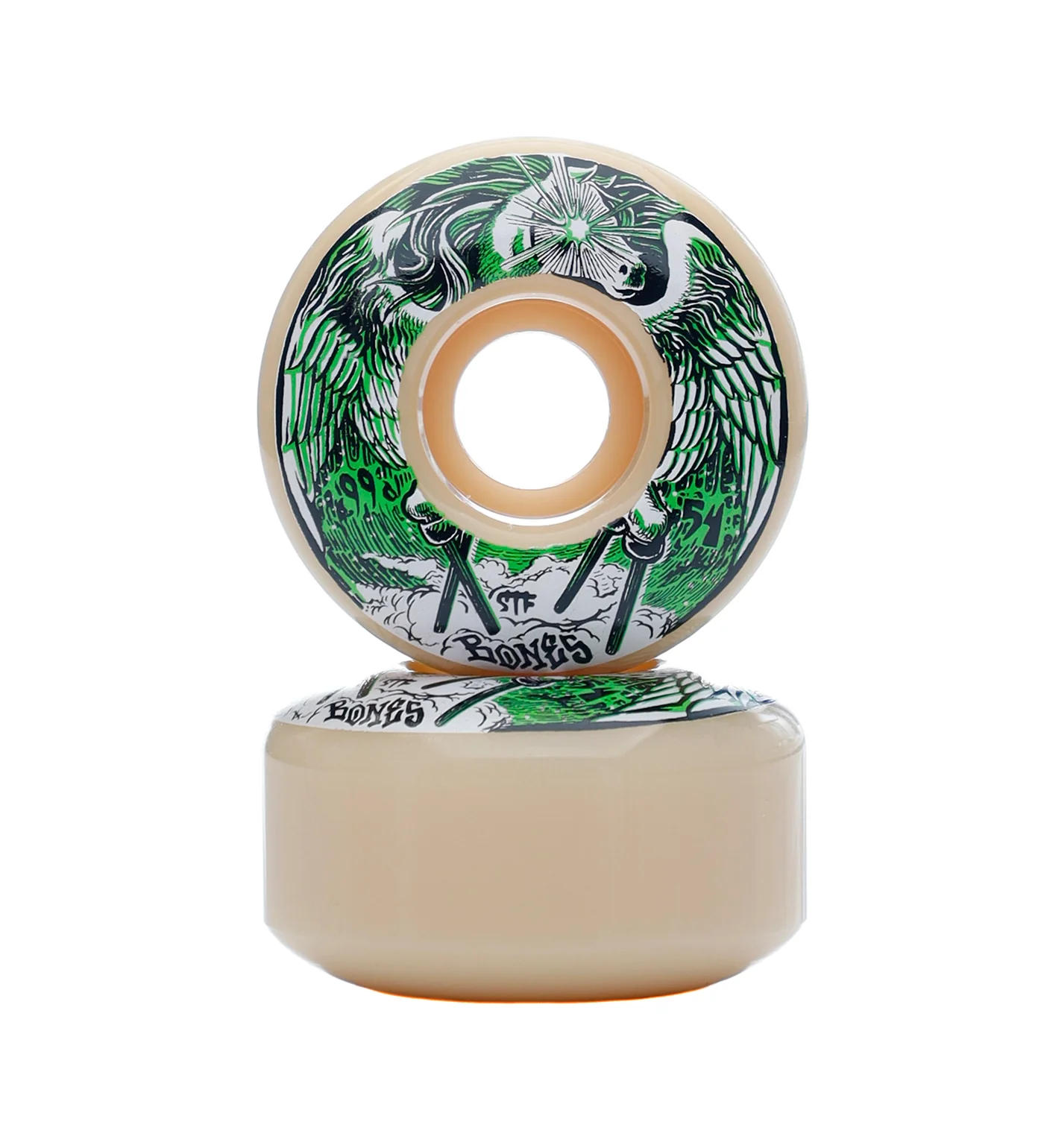 Preg-Leg-Asus STF 99a, White/Green