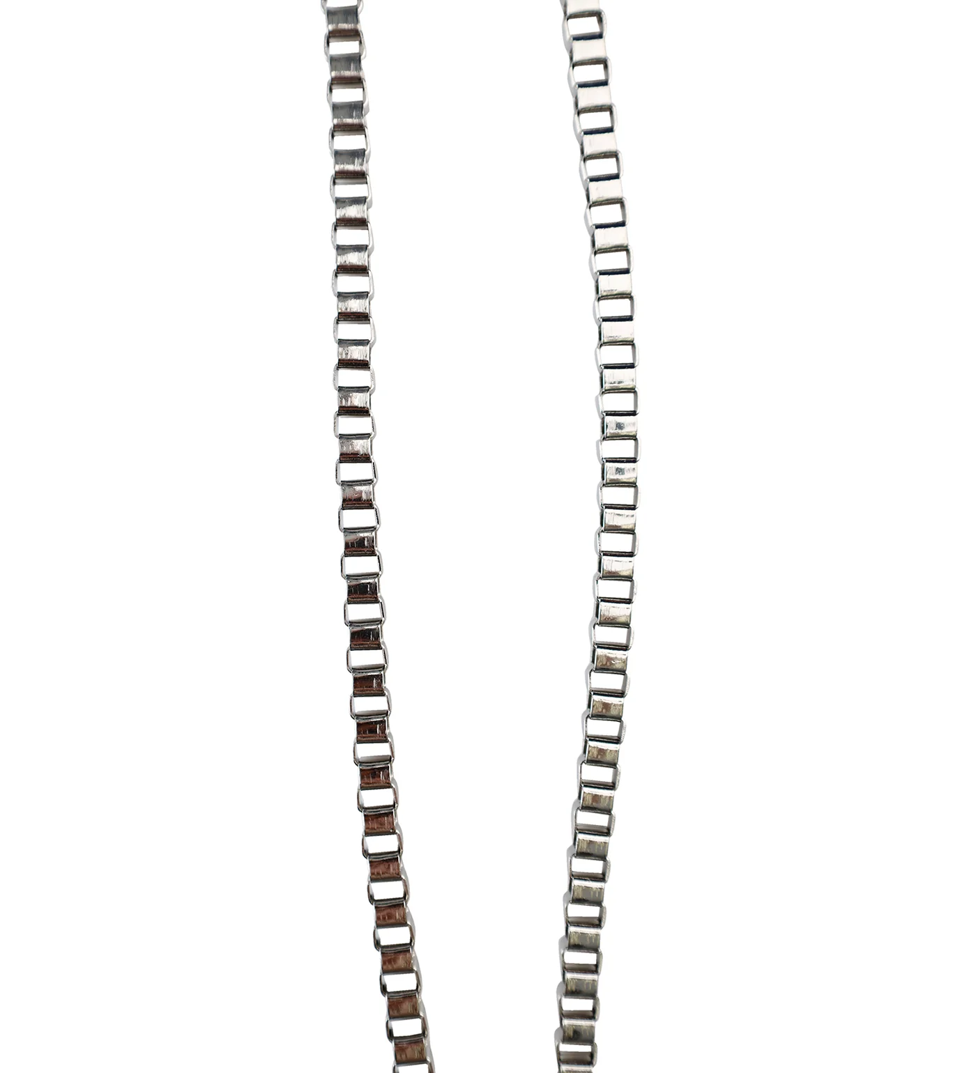 Chain/Wallet Prism Square (CHAIN14), Silver - Image 3