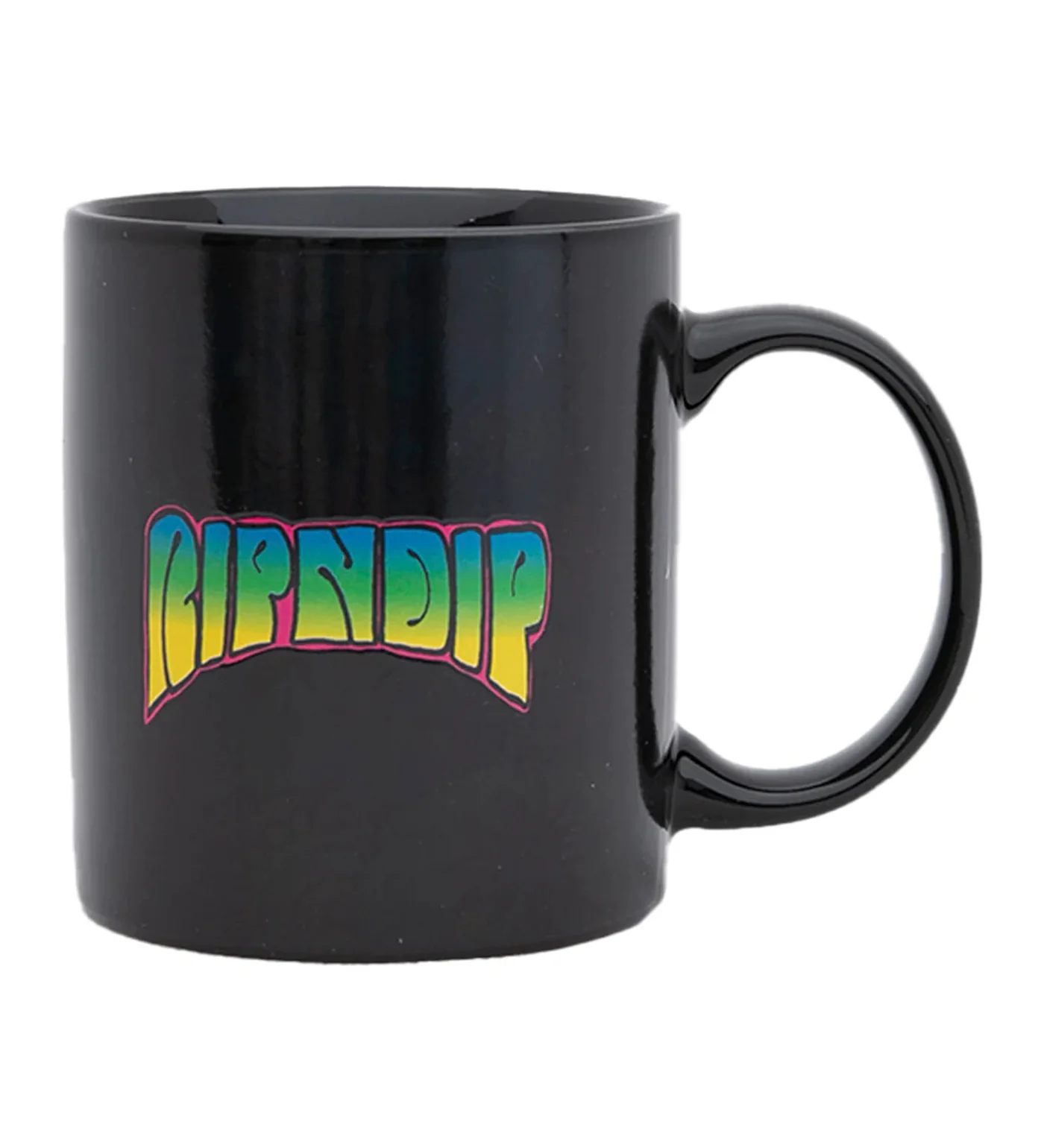Psychedelic Heat Changing Mug, Black