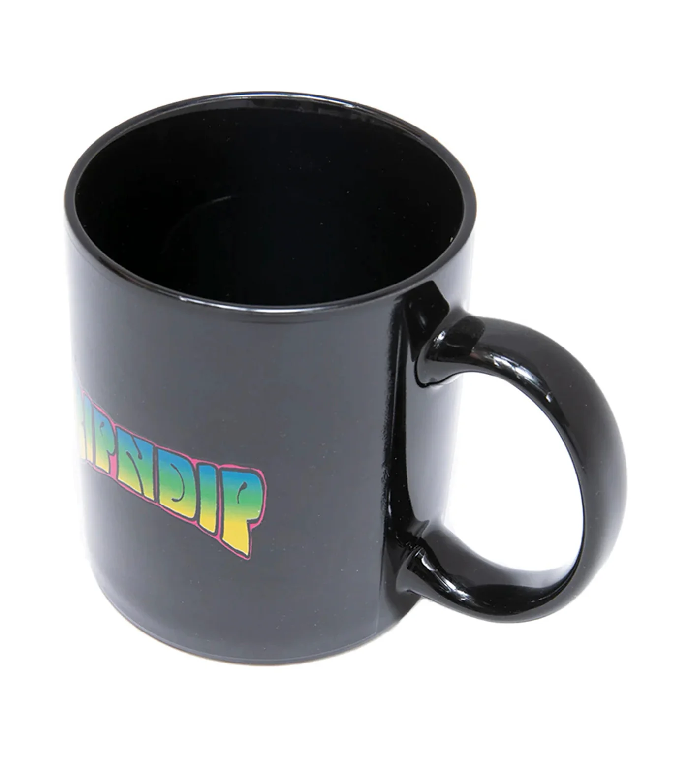 Psychedelic Heat Changing Mug, Black - Image 4