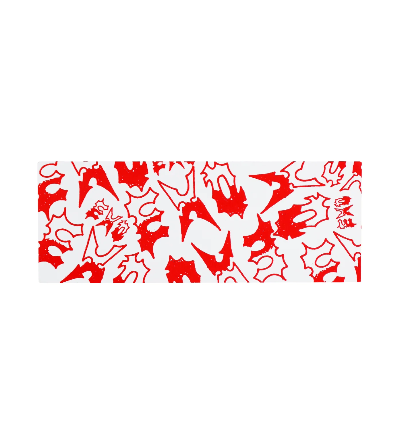 Pulling Weight Script, Red/White (H)