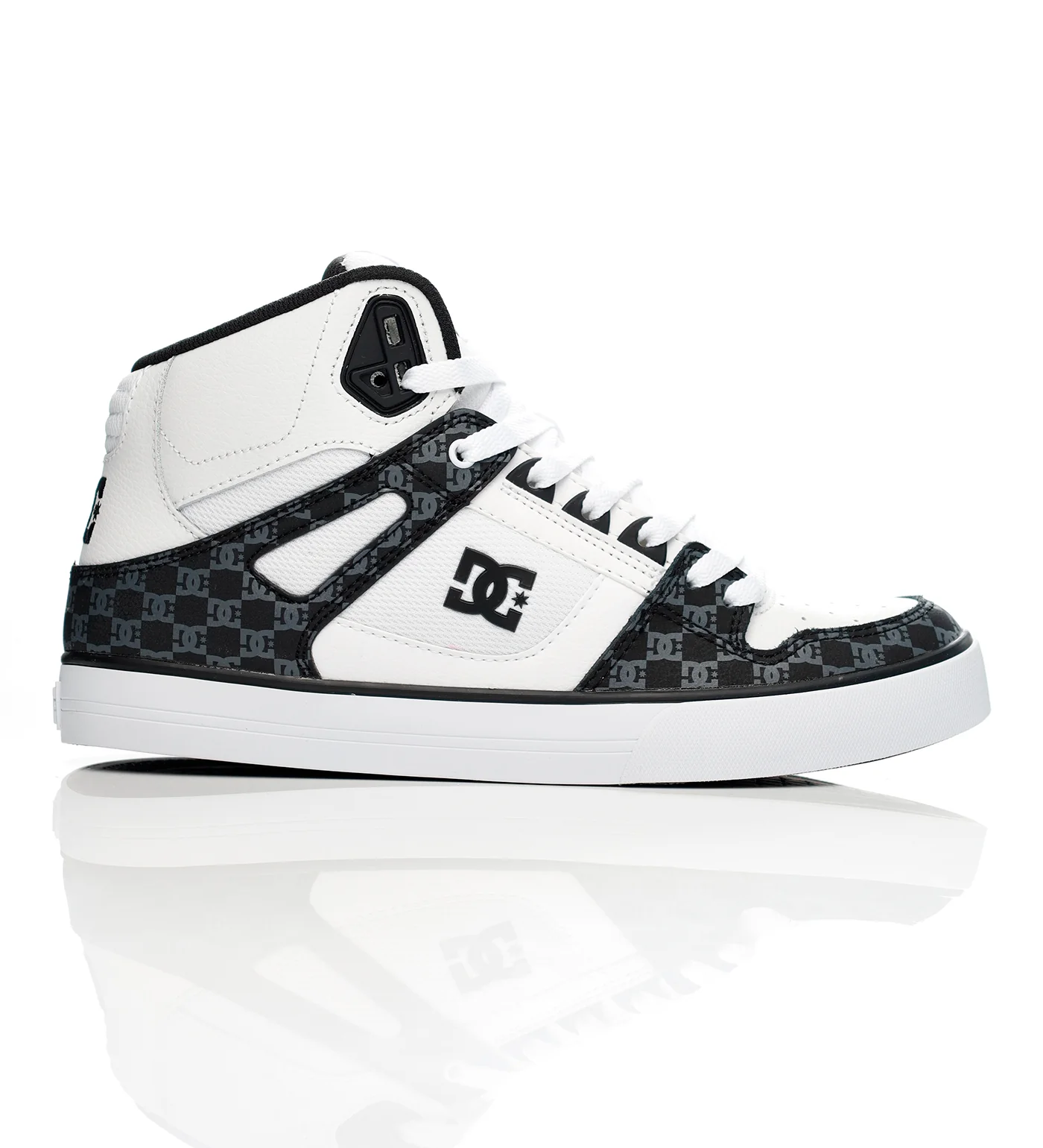 Pure High-Top WC, Black/White Monogram