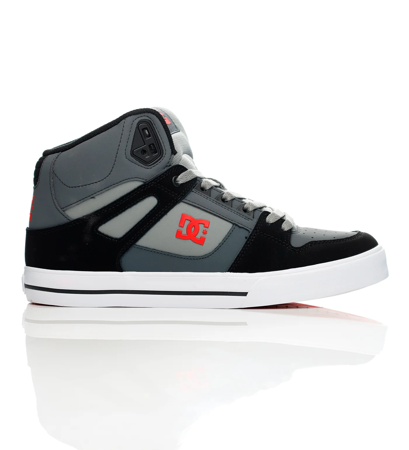 Pure High-Top WC, Grey/Black/Red