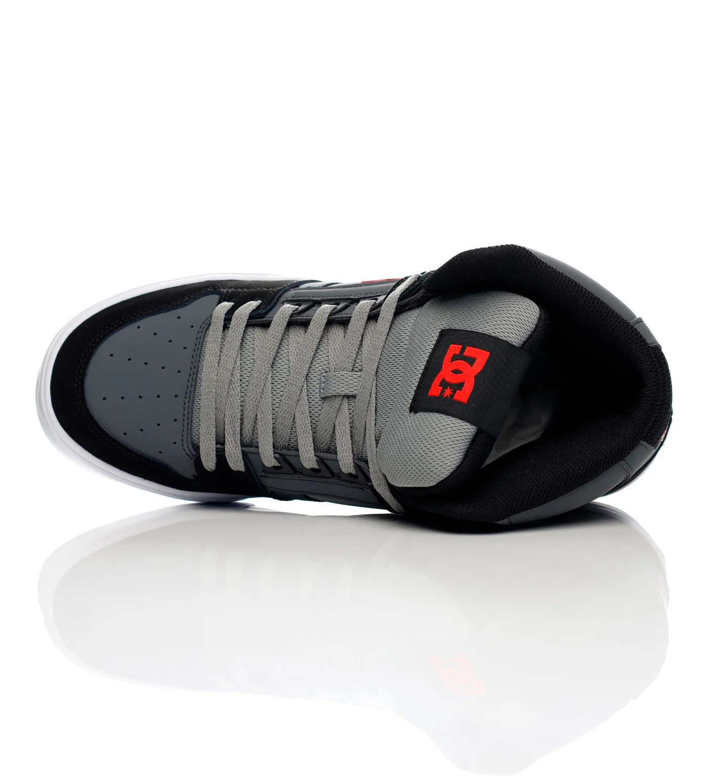 Pure High-Top WC, Grey/Black/Red - Image 4