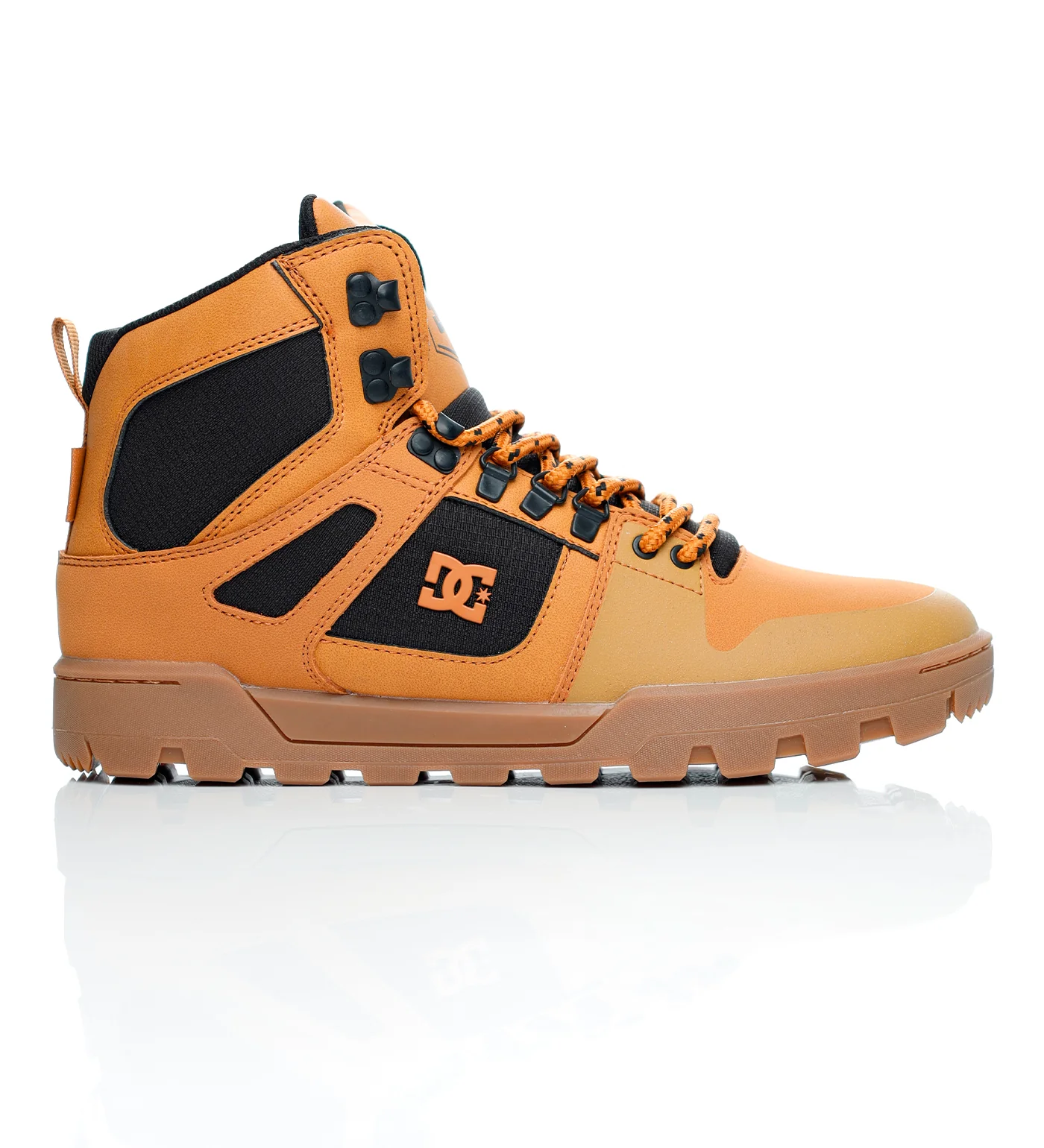 Pure High-Top Wr Boot, Wheat/Black