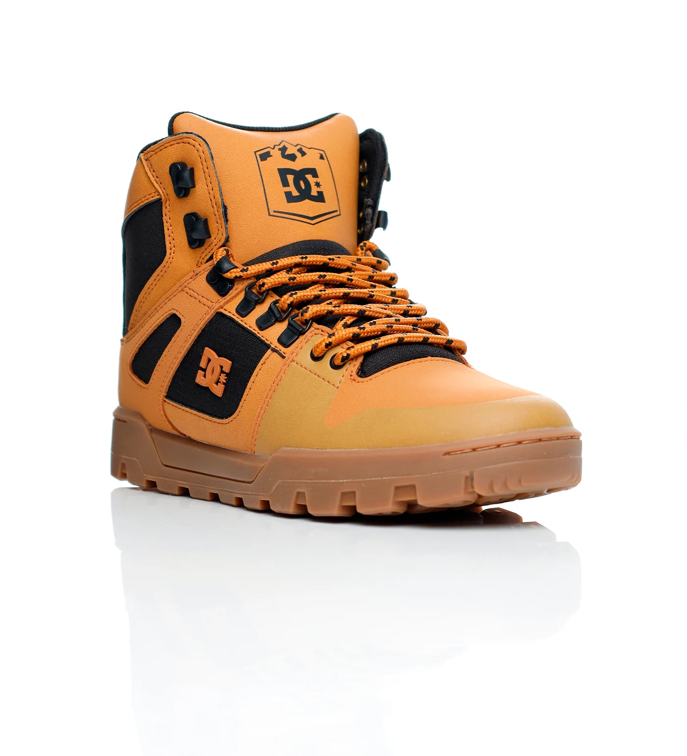 Pure High-Top Wr Boot, Wheat/Black - Image 2